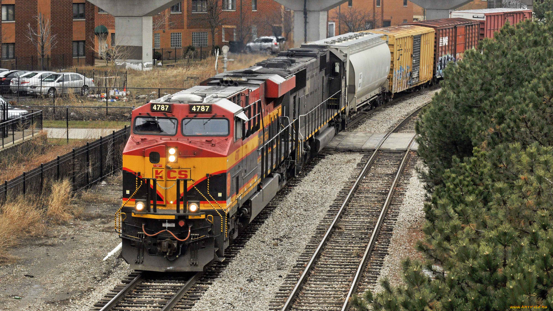 техника, поезда, состав, локомотив, рельсы, дорога, железная