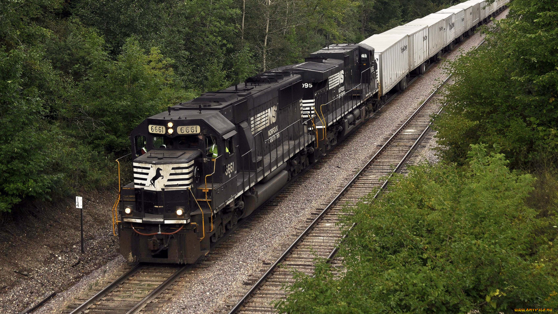 техника, поезда, состав, рельсы, дорога, железная, локомотив