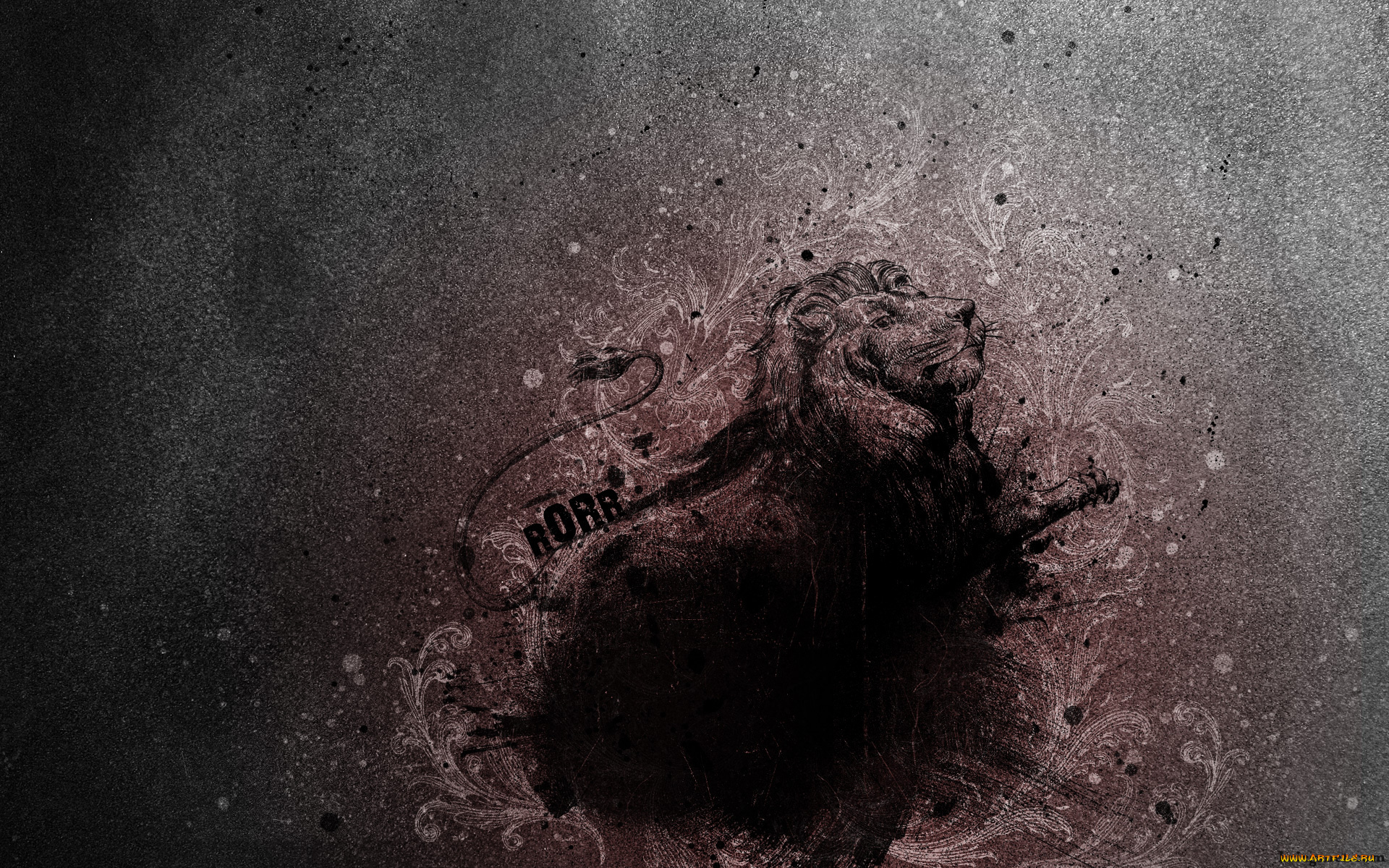 векторная, графика, животные, , animals, хвост, грива, голова, лев