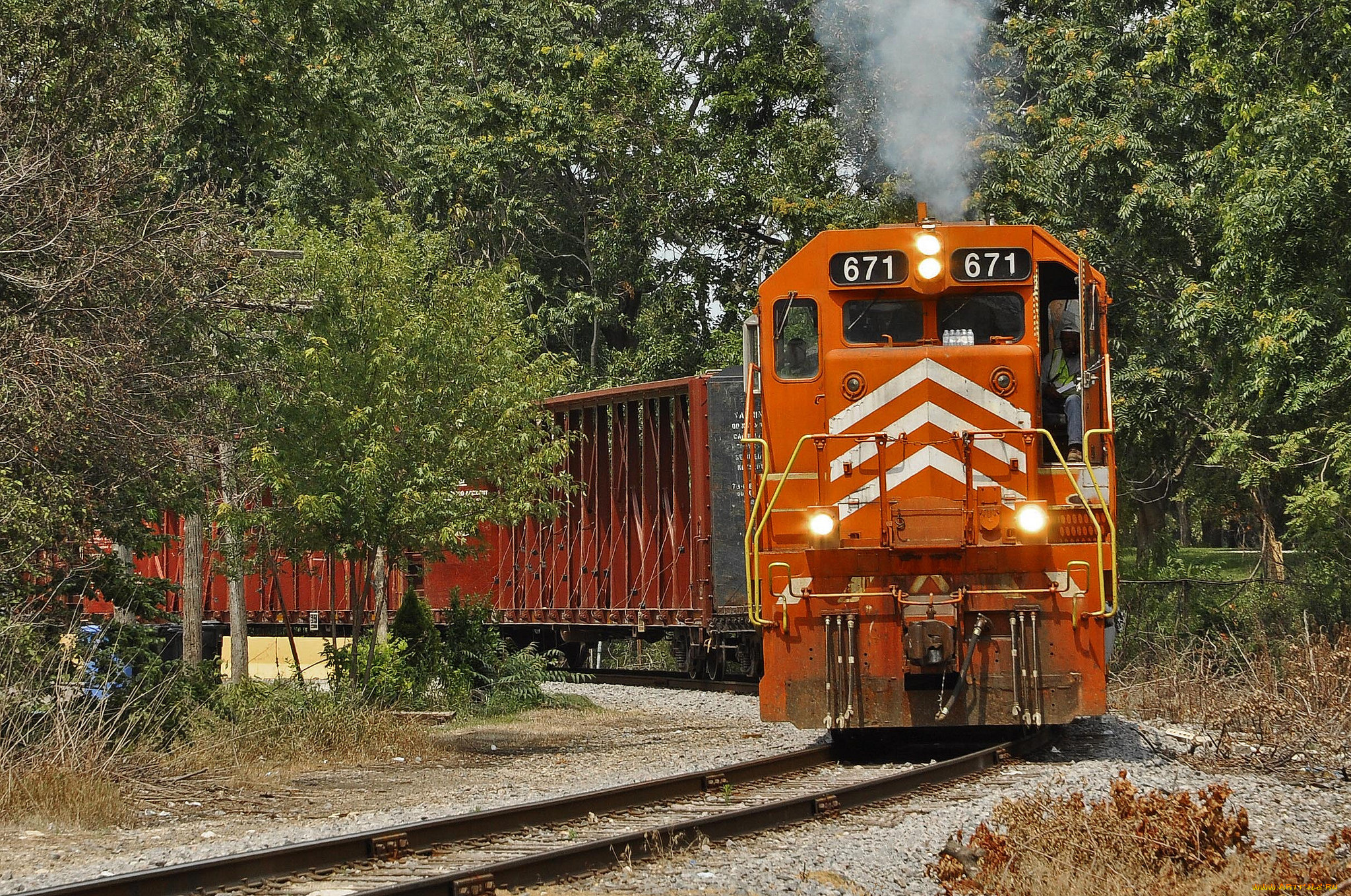 техника, поезда, рельсы, дорога, железная, состав, локомотив