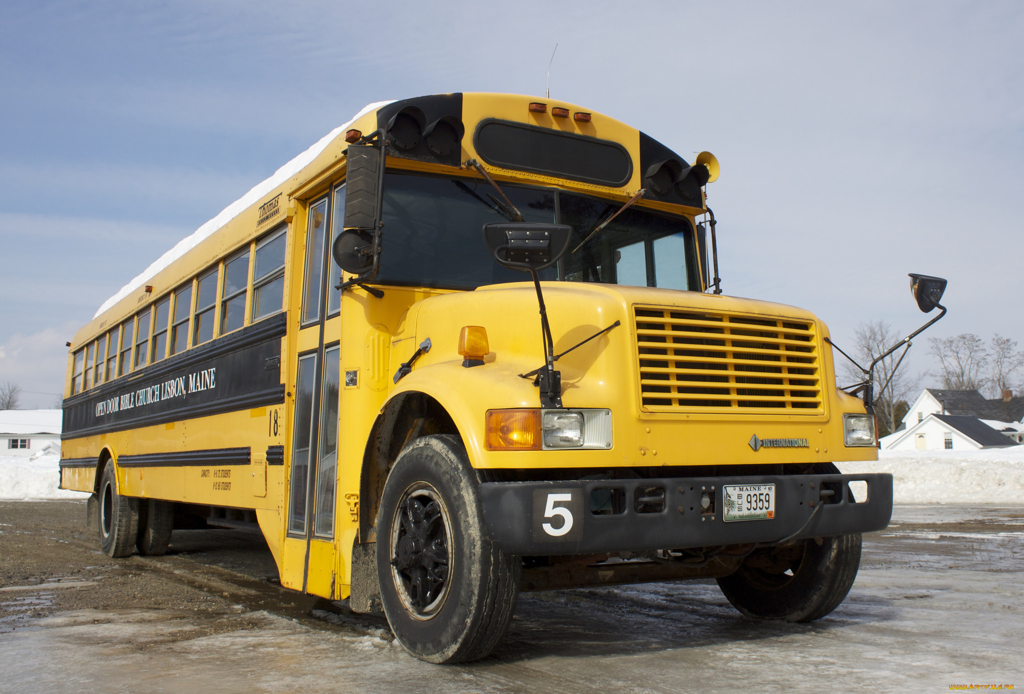 автомобили, автобусы, автобус, школьный