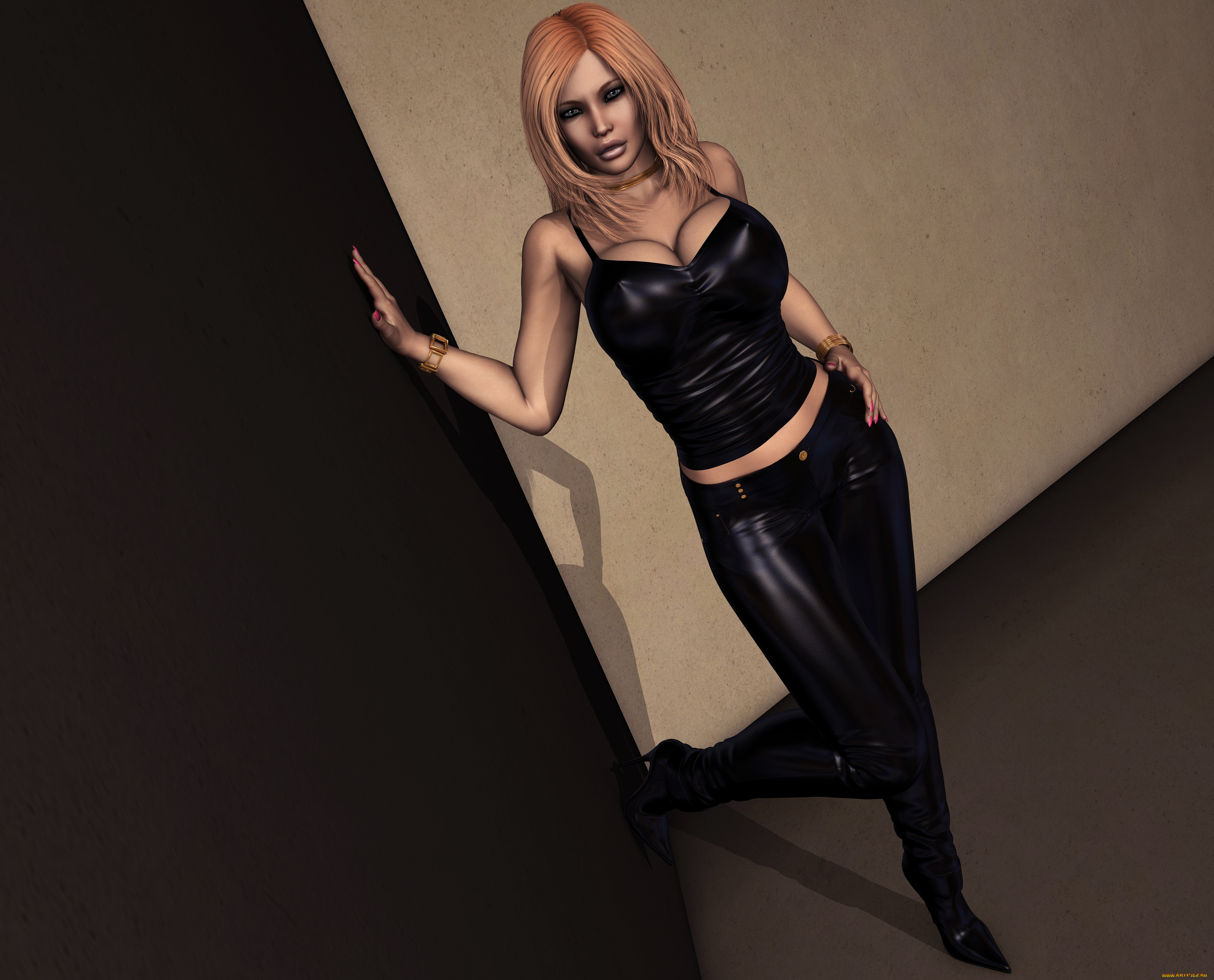 3д, графика, люди, , people, фон, взгляд, девушка