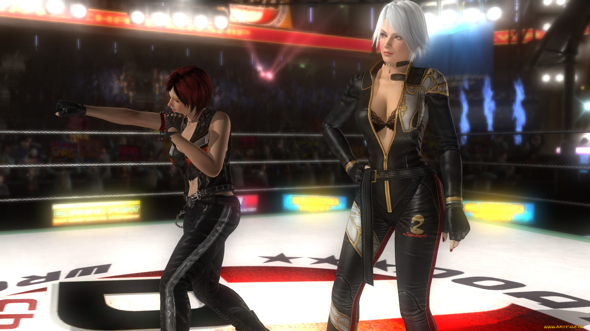 3д, графика, аниме, , anime, девушки, поза, взгляд, фон