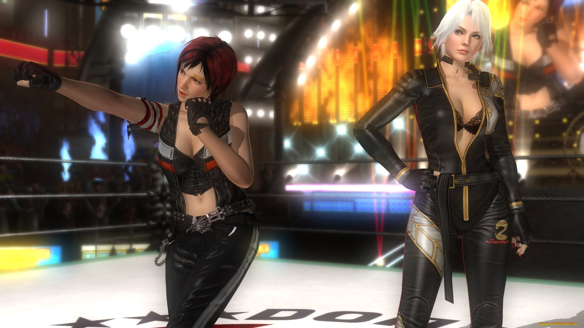 3д, графика, аниме, , anime, фон, взгляд, поза, девушки