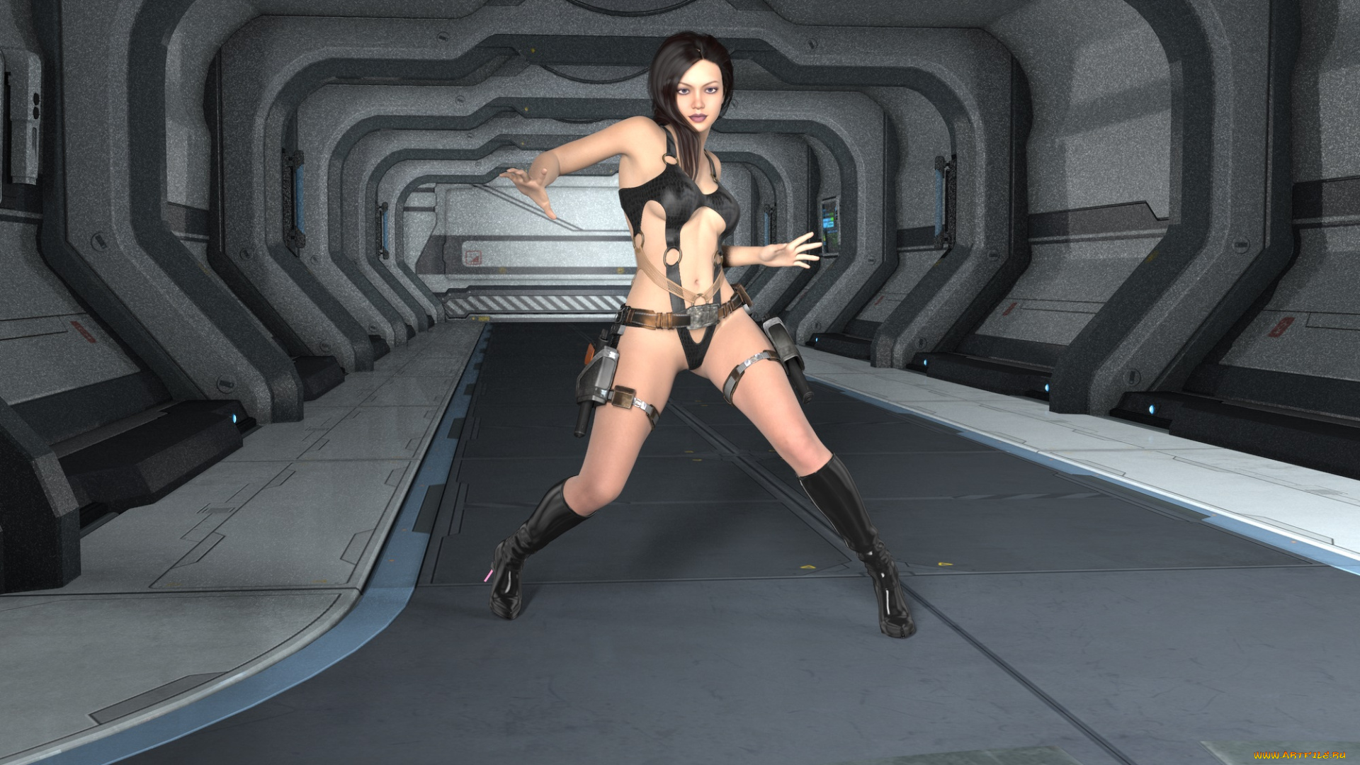 3д, графика, фантазия, , fantasy, поза, фон, взгляд, девушка