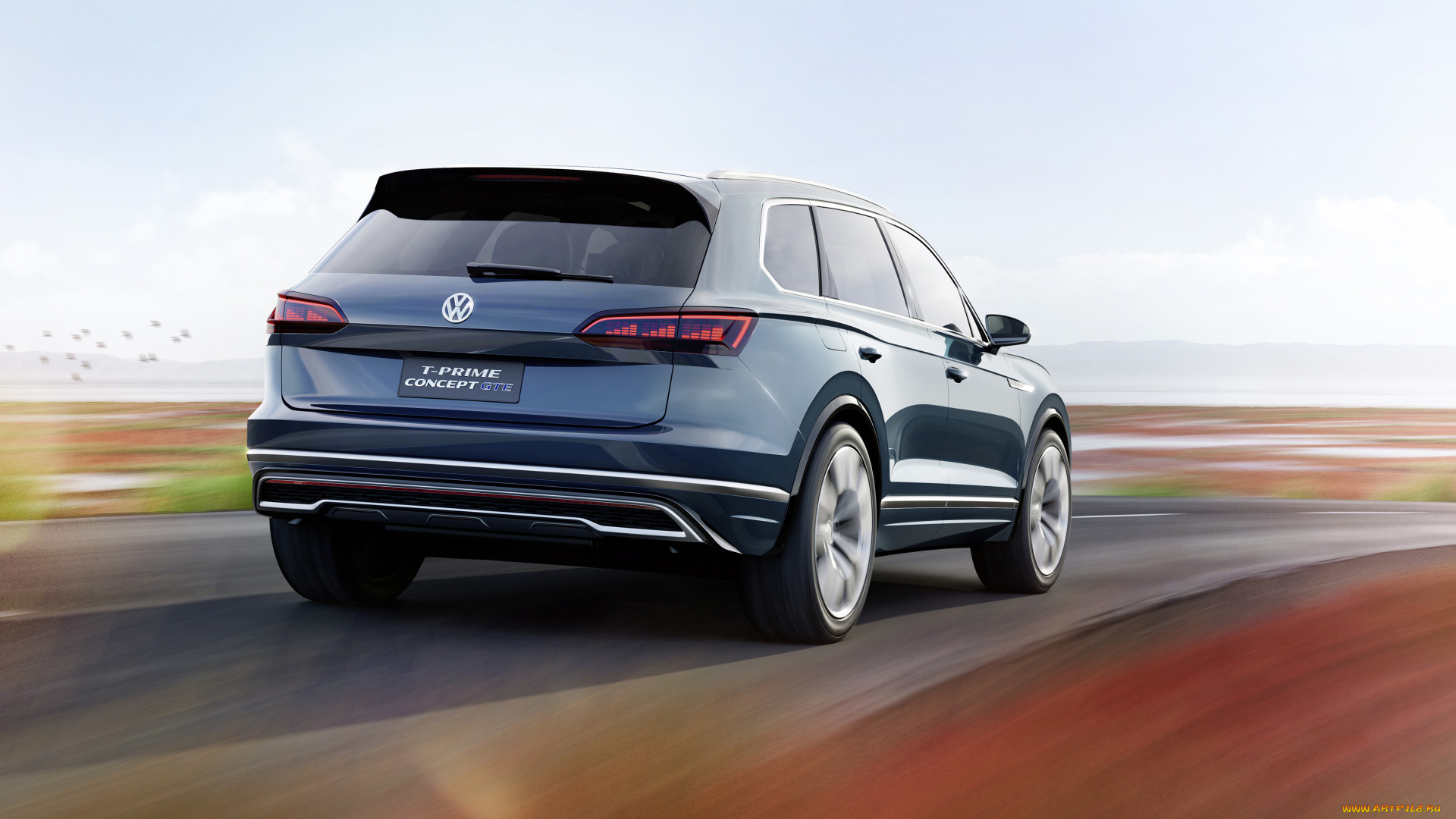 автомобили, volkswagen, t-prime, gte, concept, 2016г