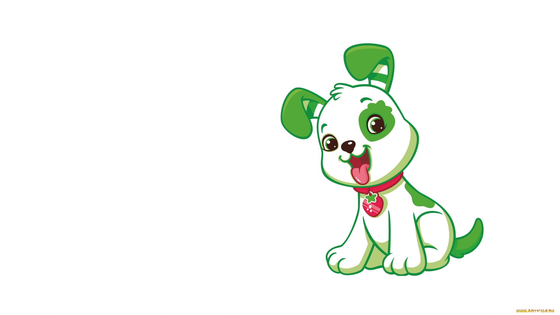 векторная, графика, животные, , animals, щенок