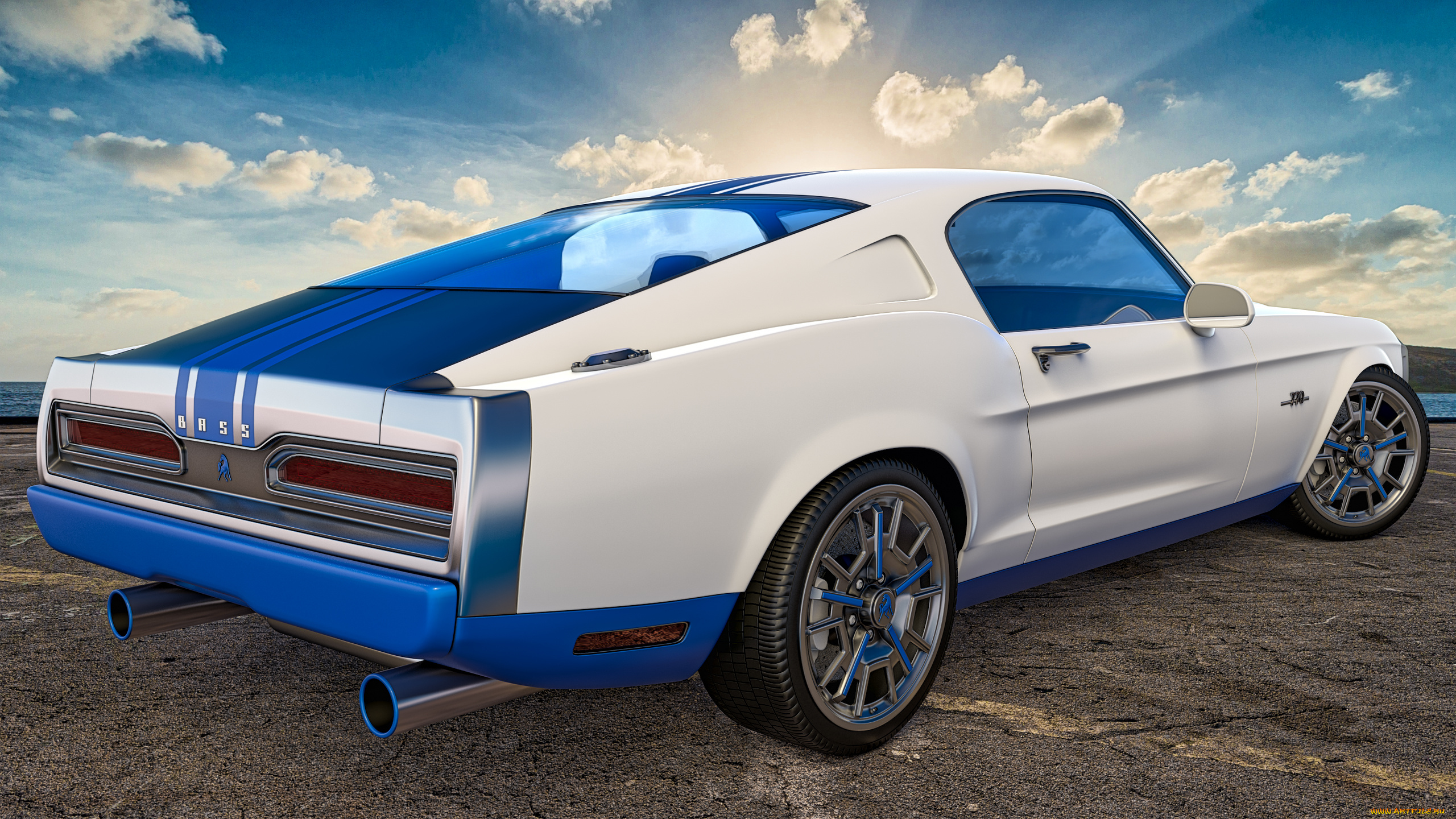 автомобили, 3д, автомобиль, фон