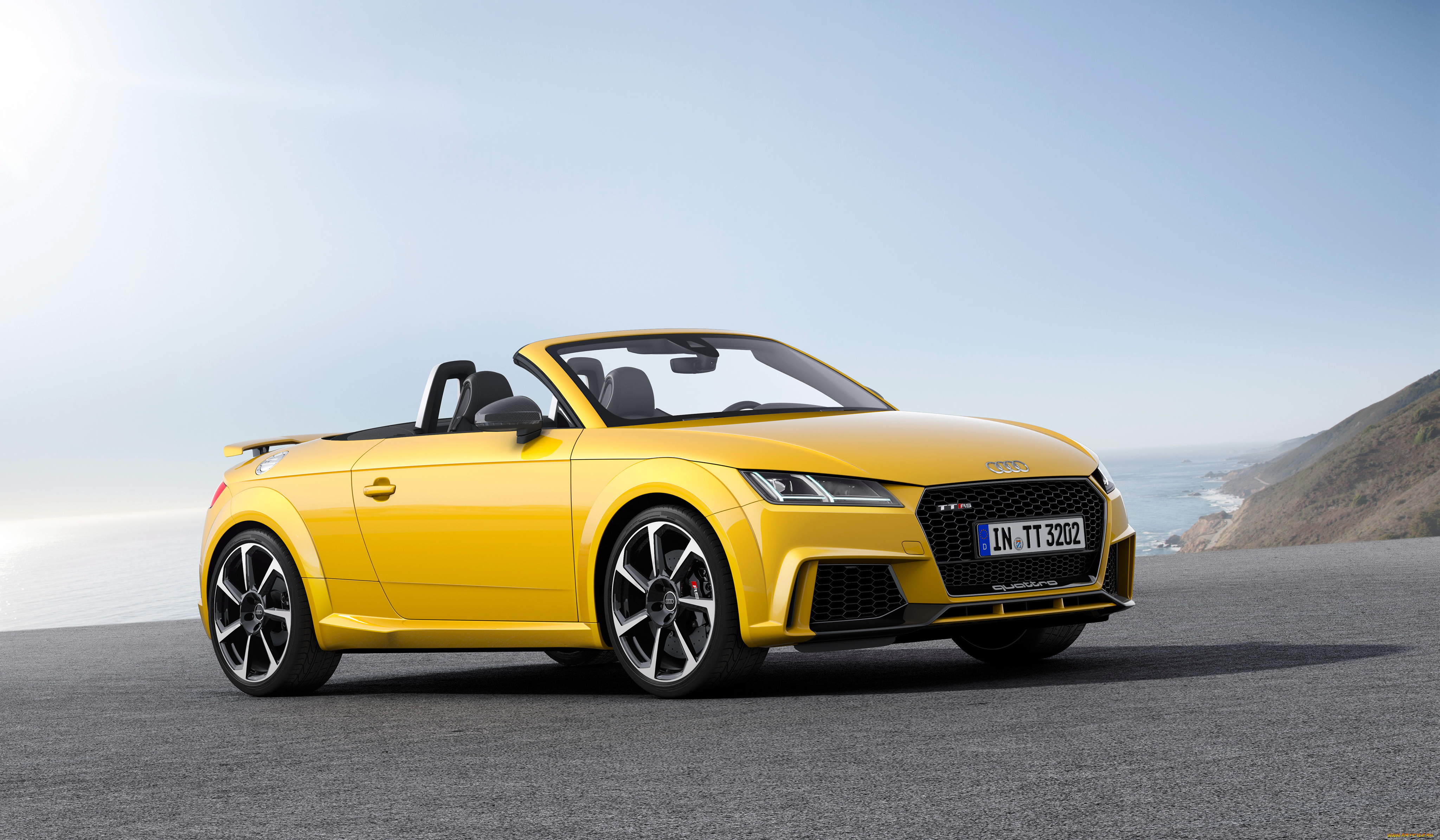автомобили, audi, tt, rs, roadster, 8s, 2016г