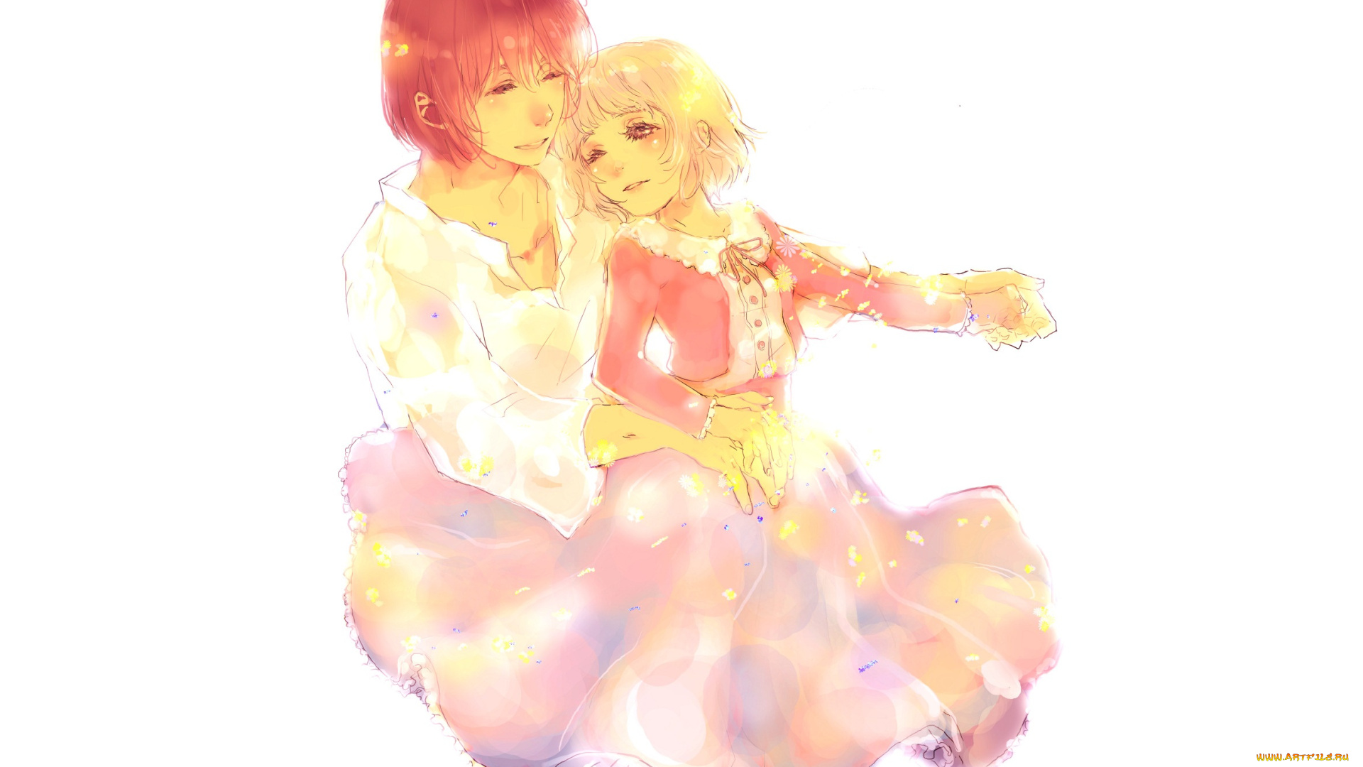 аниме, howl`s, moving, castle, пара