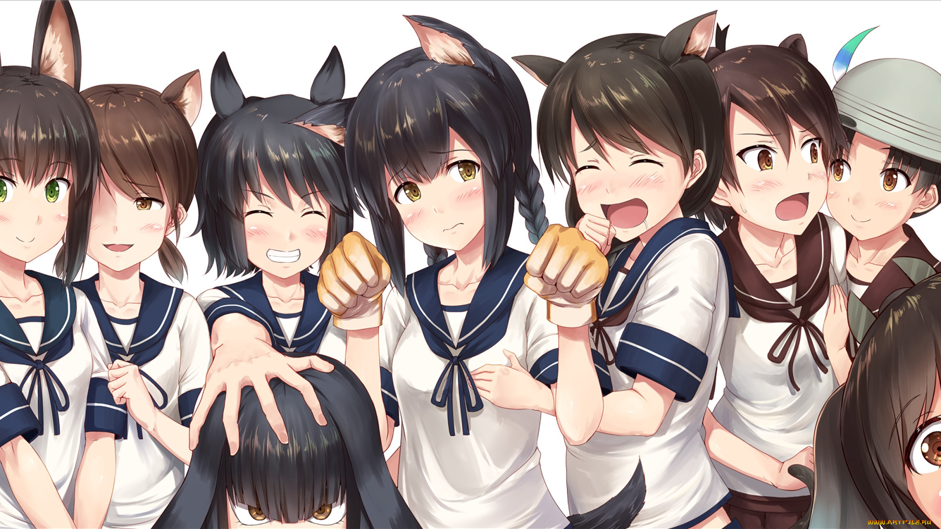 аниме, kantai, collection, kantai, collection