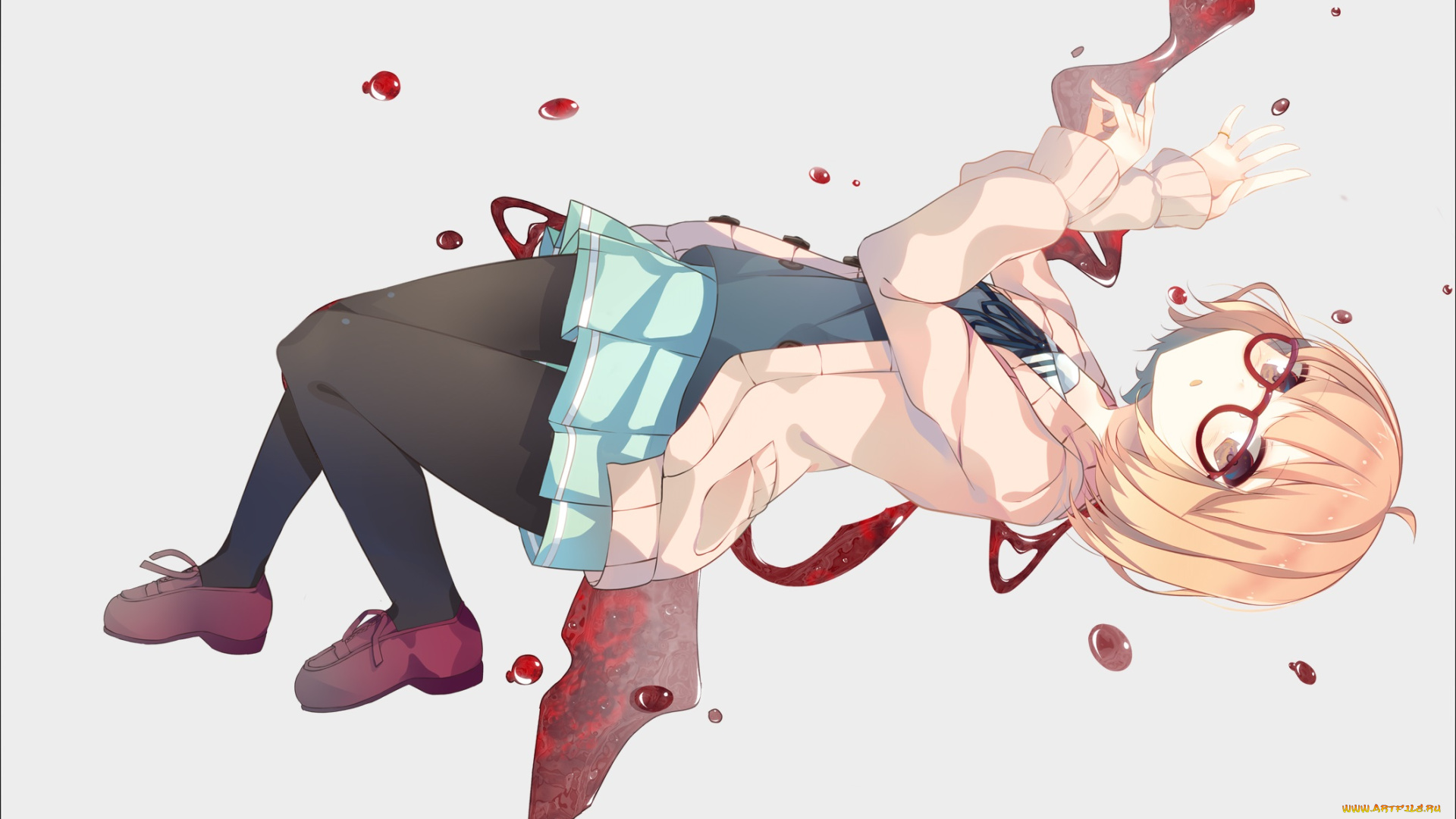 аниме, kyoukai, no, kanata, мирай