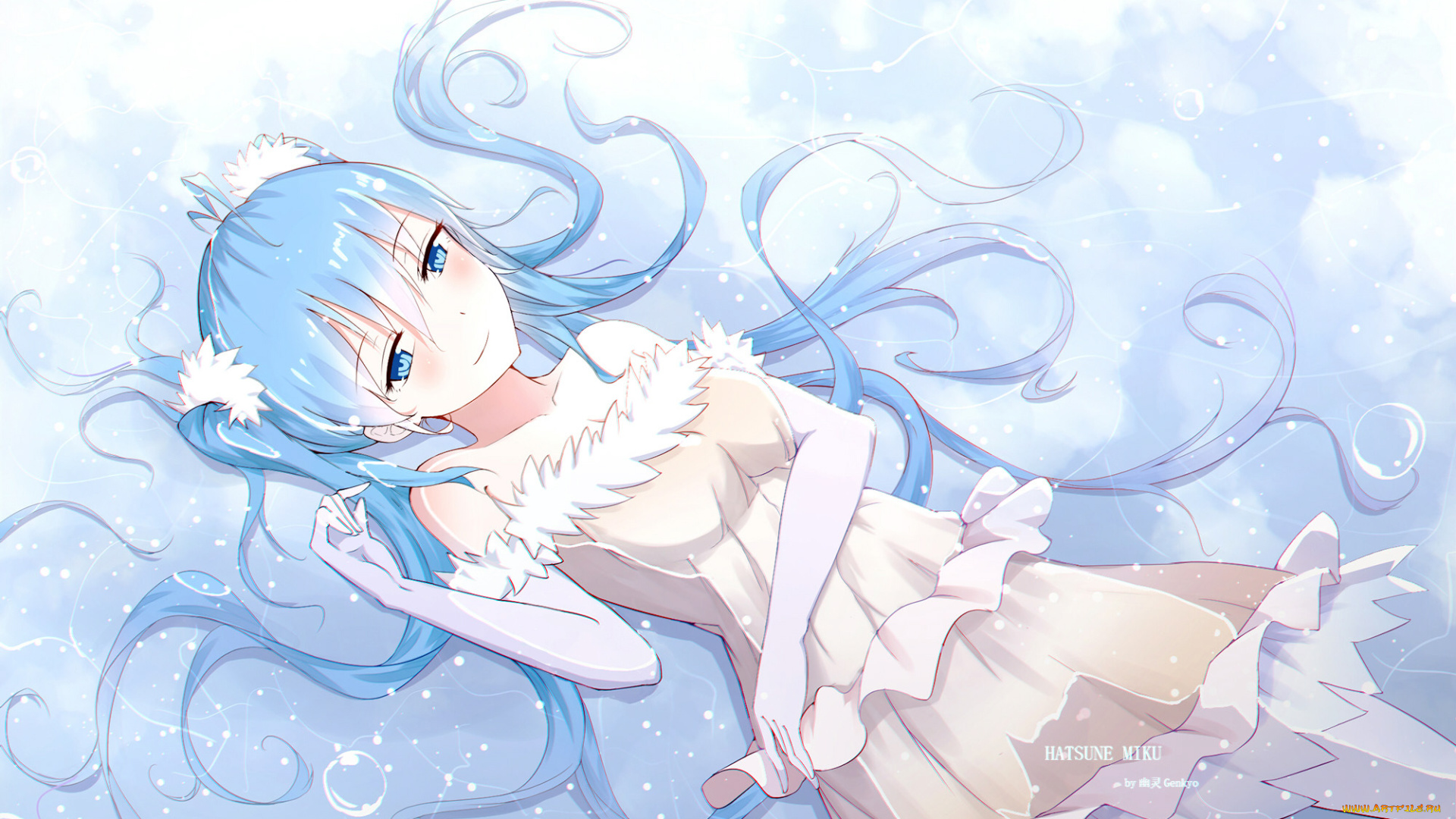 аниме, vocaloid, hatsune, miku