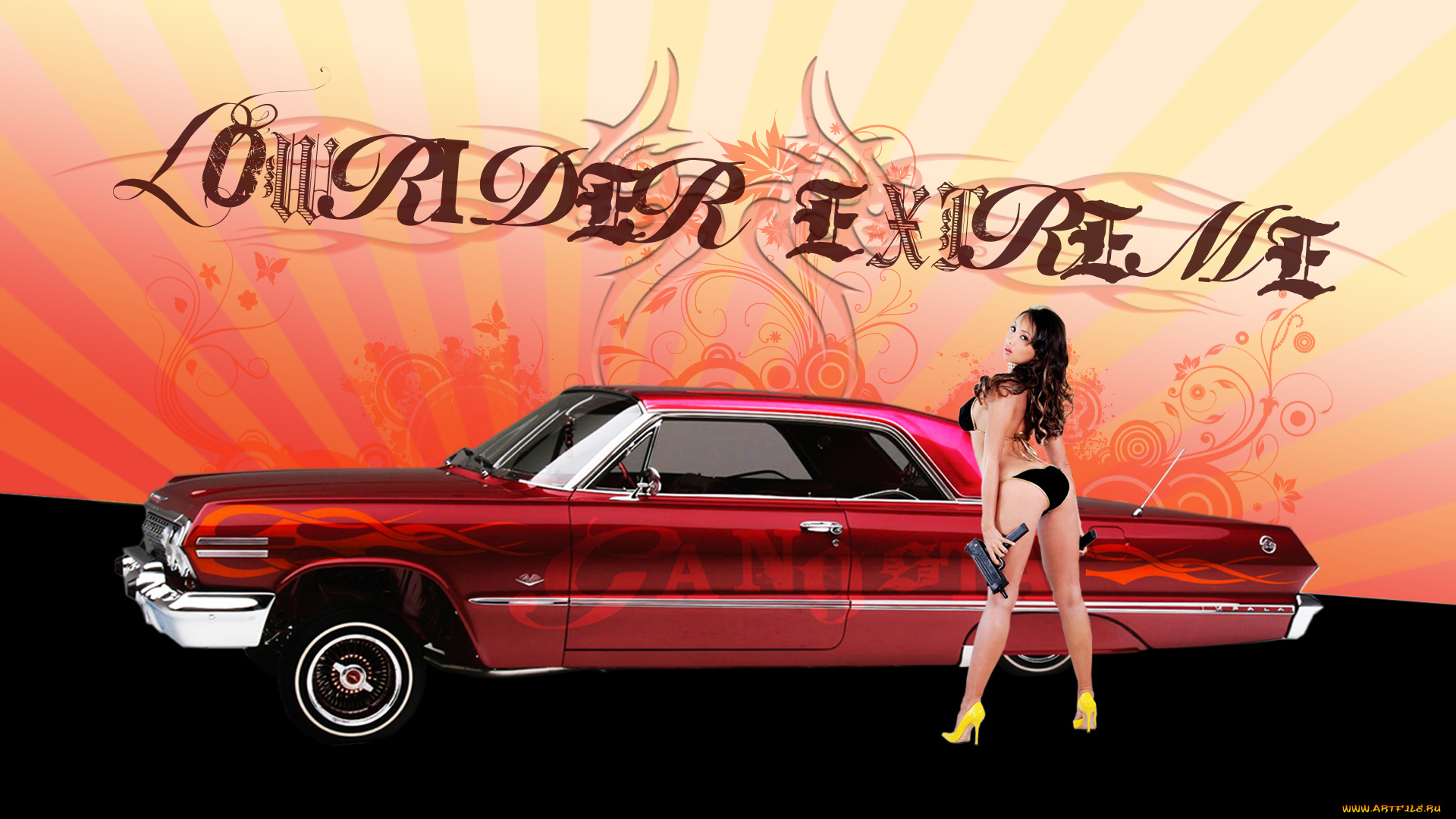 автомобили, -авто, с, девушками, девушка, фон, взгляд, узи, автомобиль, купальник