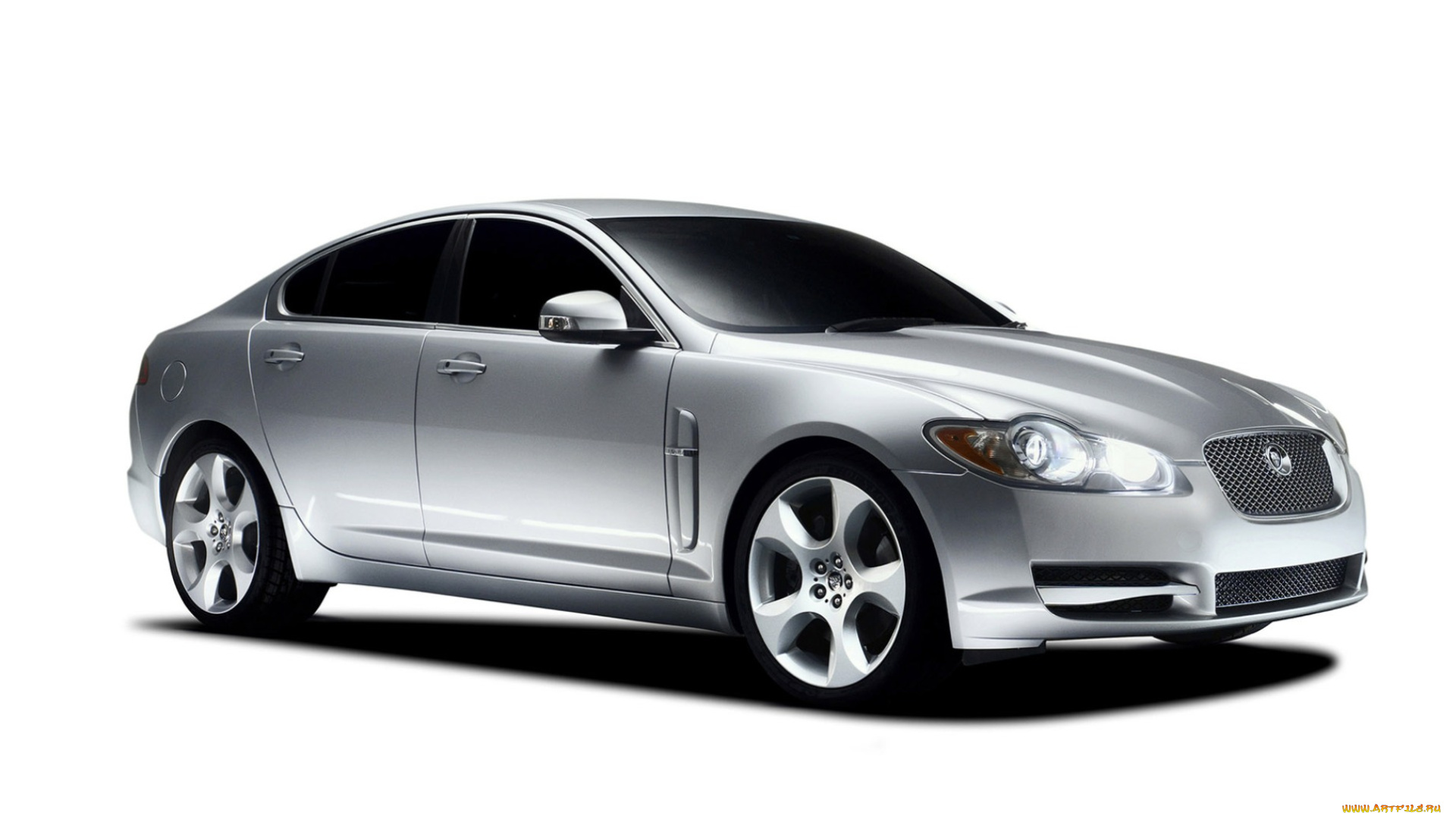 автомобили, jaguar, серебристый, xf, Ягуар