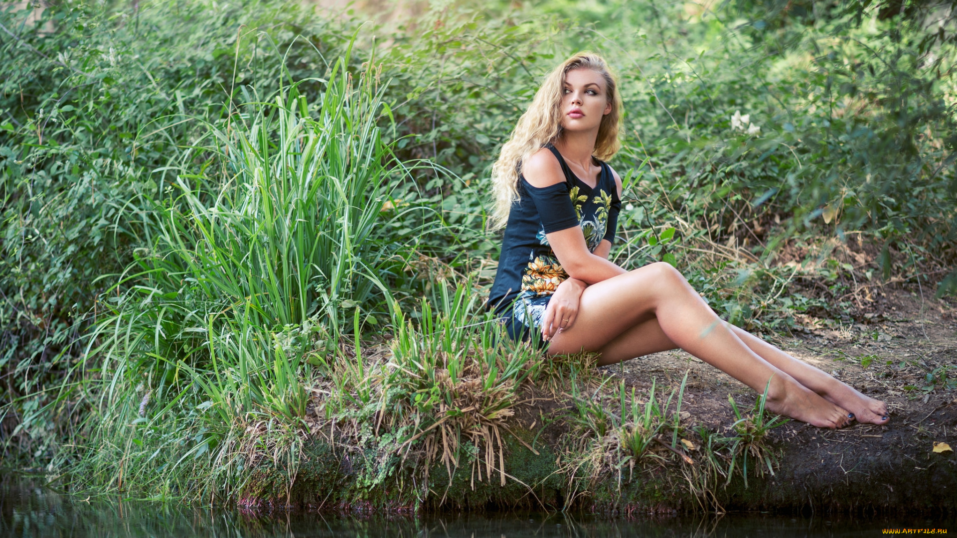 девушки, -unsort, , блондинки, взгляд, лицо