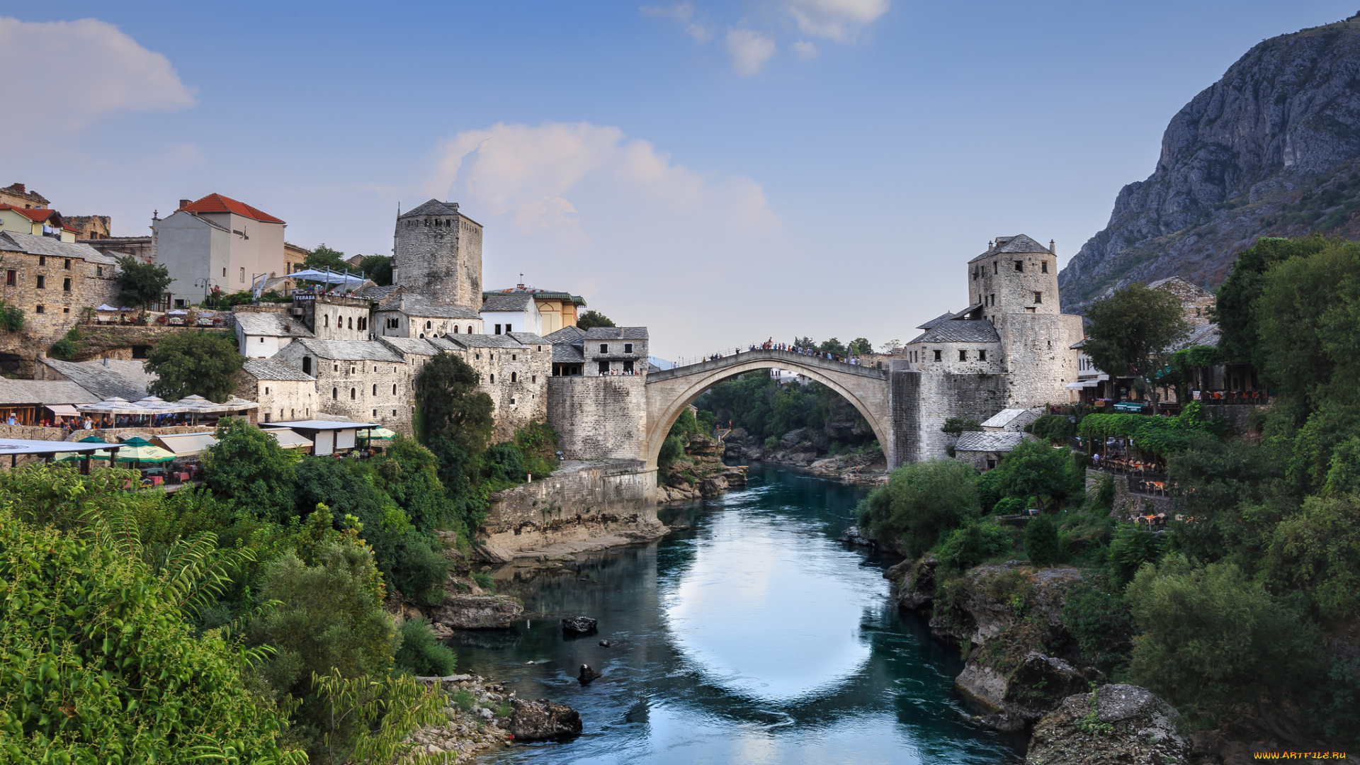 города, -, мосты, мост, река