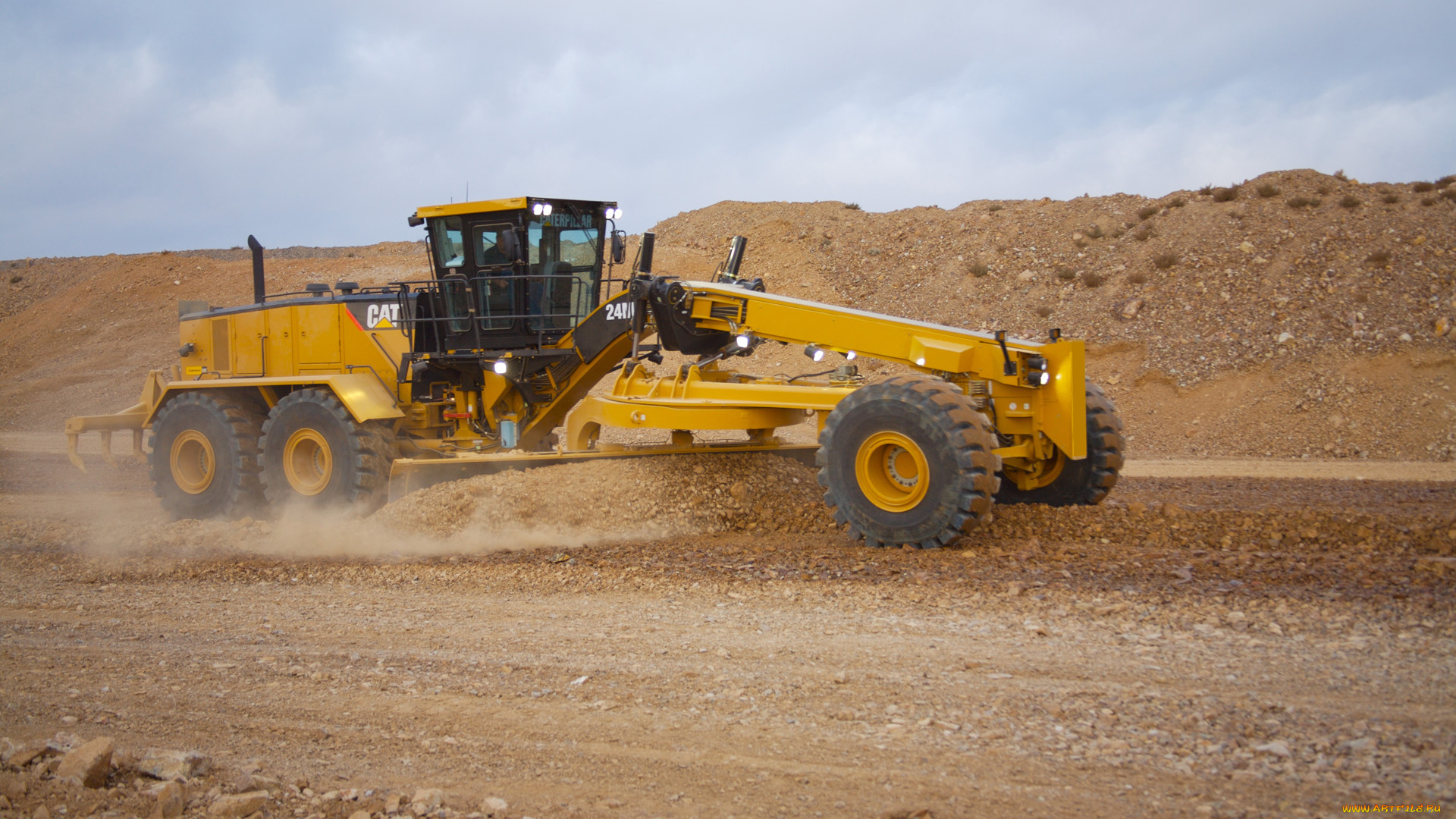 техника, грейдеры, caterpillar