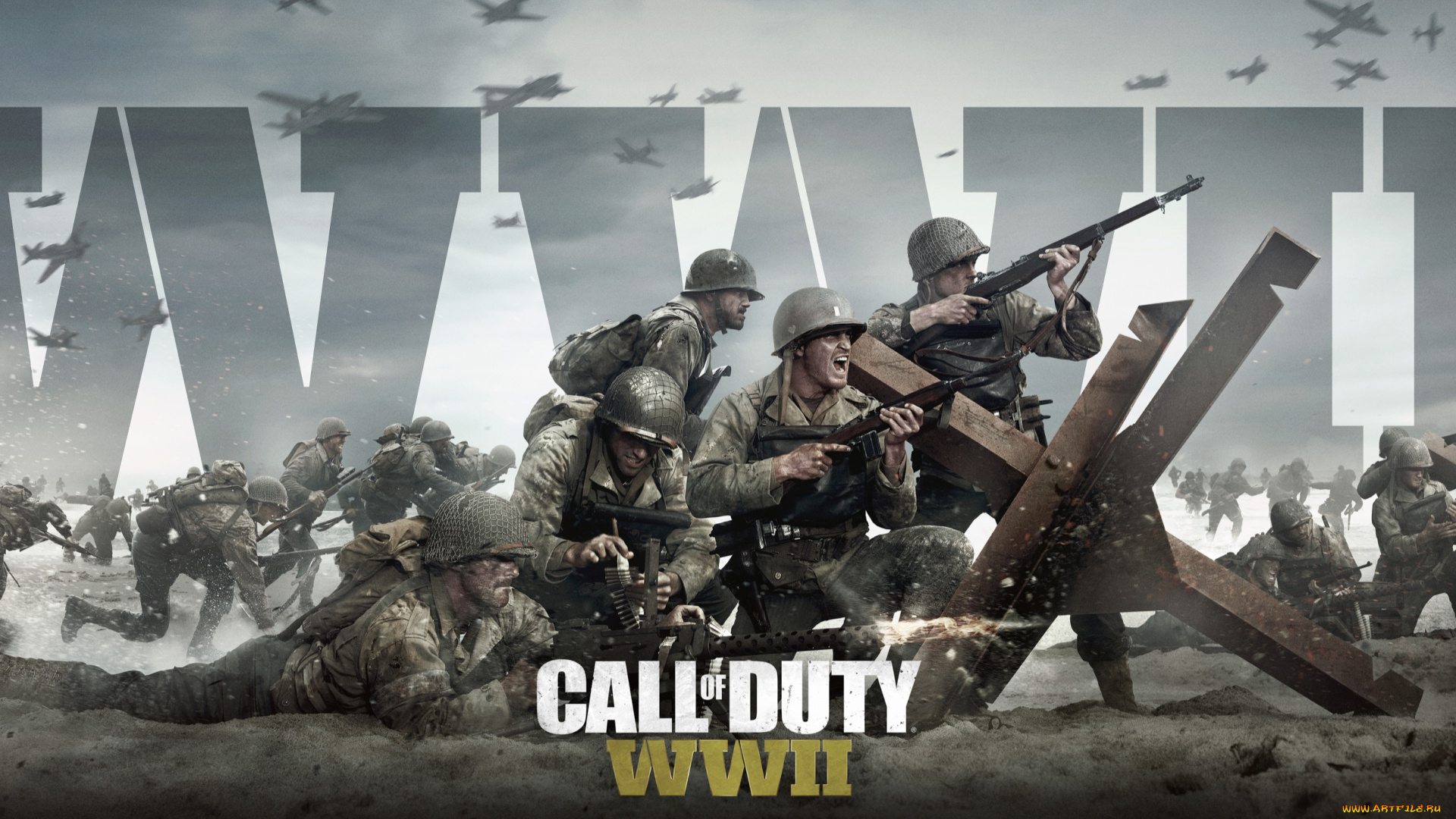 видео, игры, call, of, duty, , , ww, ii, ww, ii, call, of, duty, шутер, action