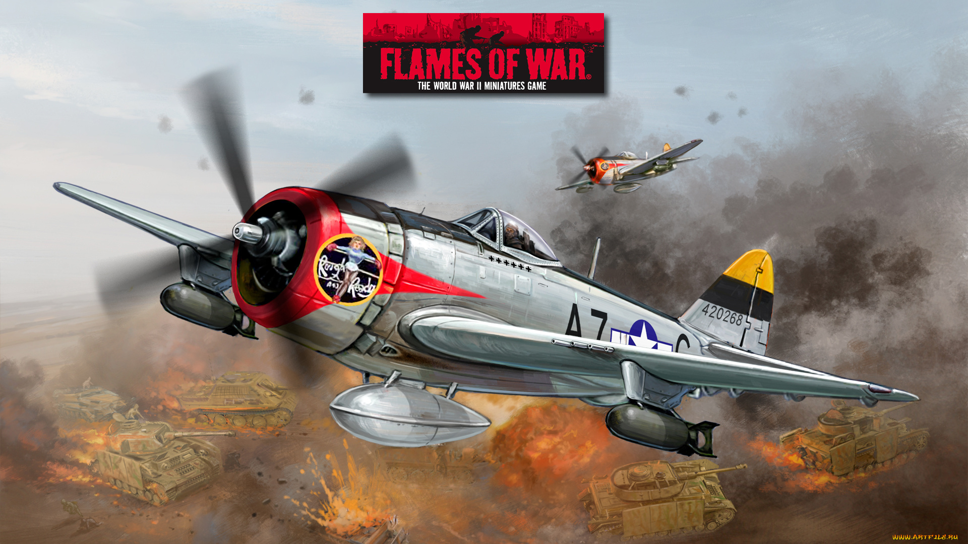 видео, игры, flames, of, war, стратегия, игра, flames, of, war