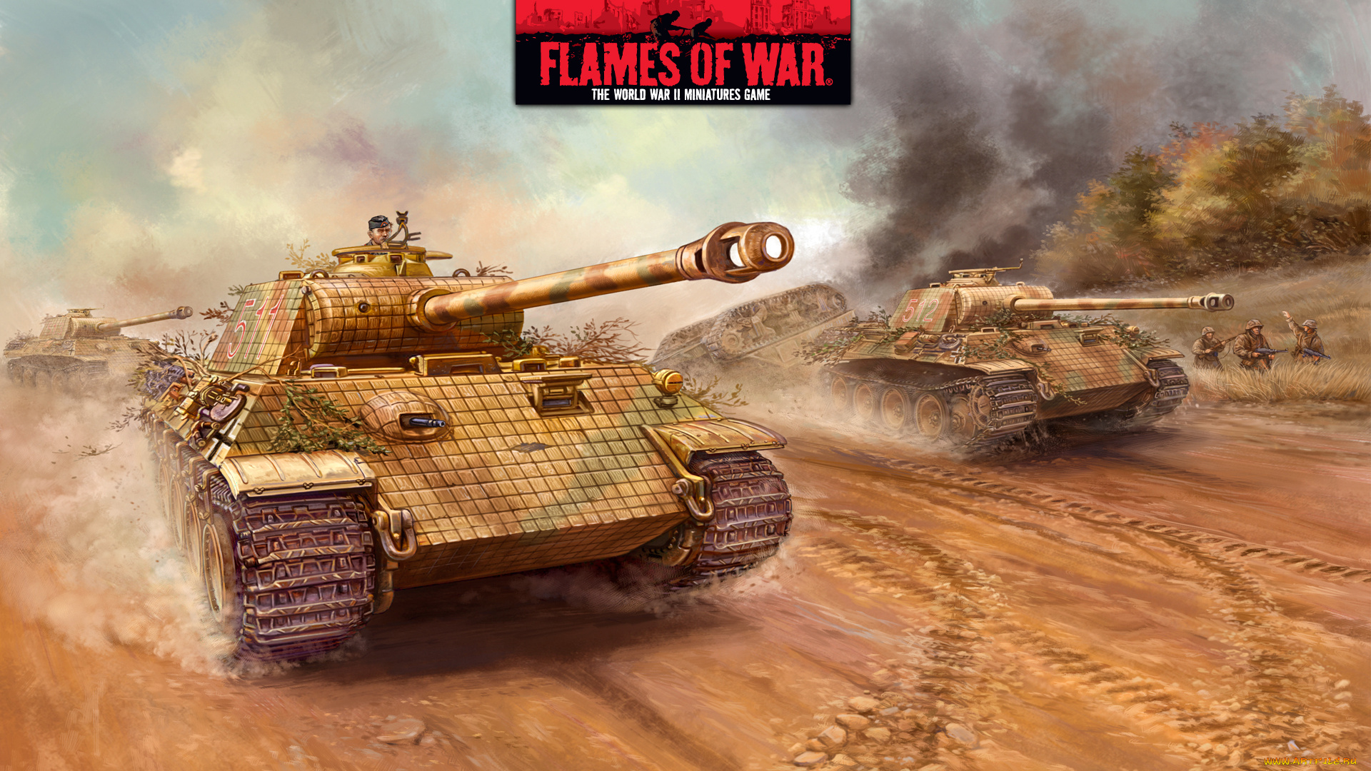 видео, игры, flames, of, war, стратегия, игра, flames, of, war