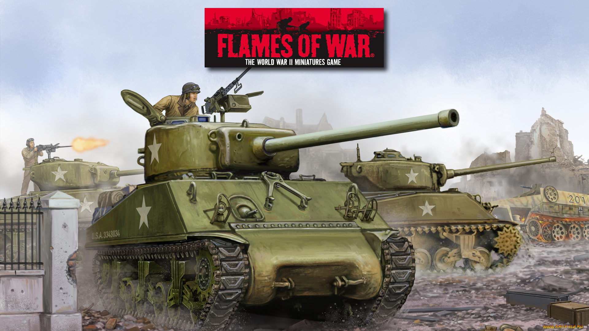 видео, игры, flames, of, war, стратегия, игра, flames, of, war