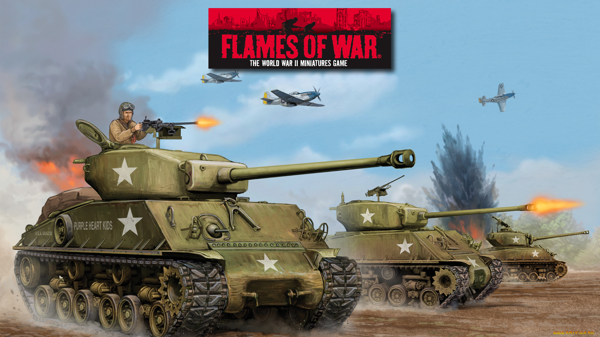 видео, игры, flames, of, war, стратегия, игра, flames, of, war