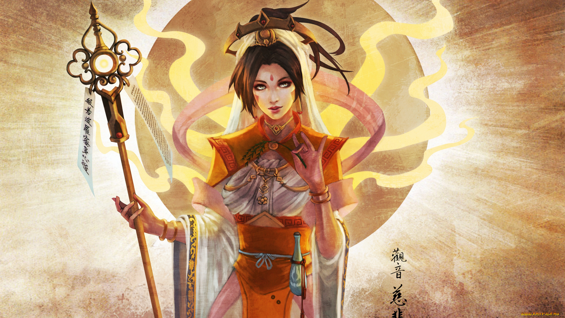 видео, игры, overwatch, доктор, платье, девушка, guanyin, angela, ziegler, богиня, fan, art, mercy