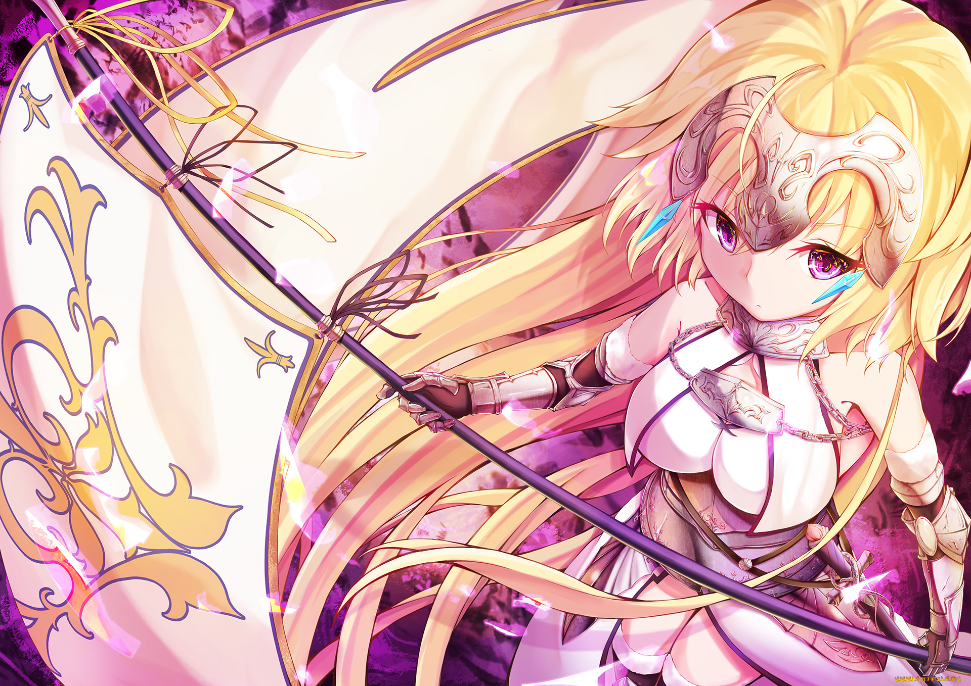 аниме, fate, stay, night, jeanne, d'arc
