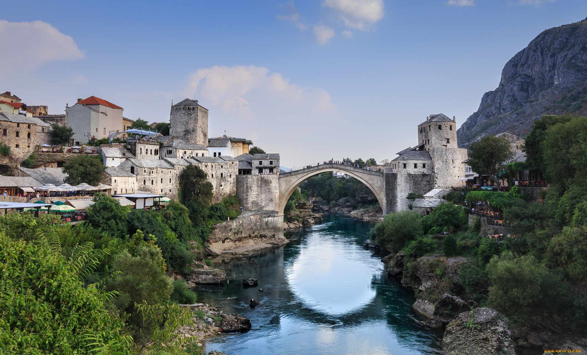 города, -, мосты, мост, река