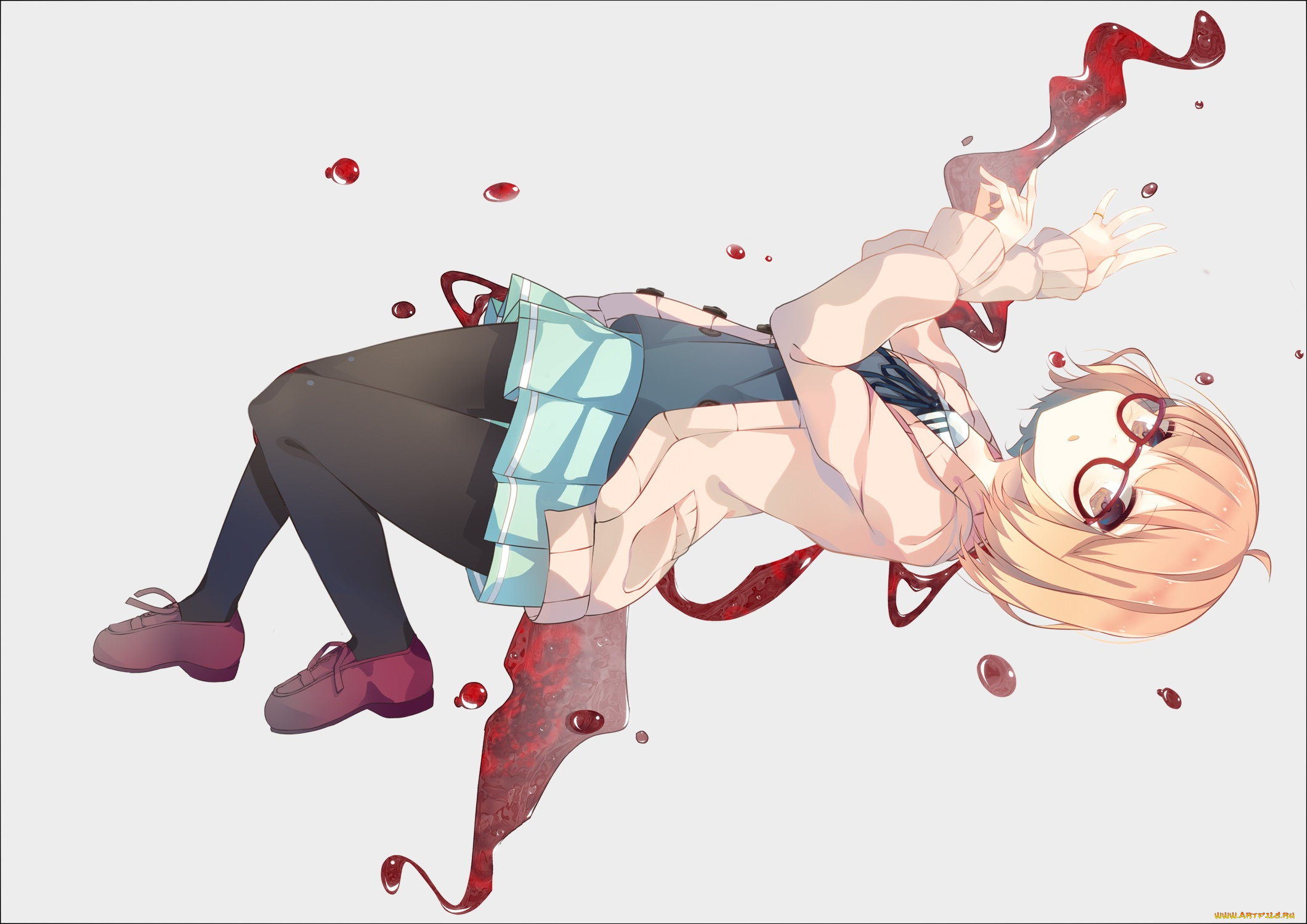 аниме, kyoukai, no, kanata, мирай