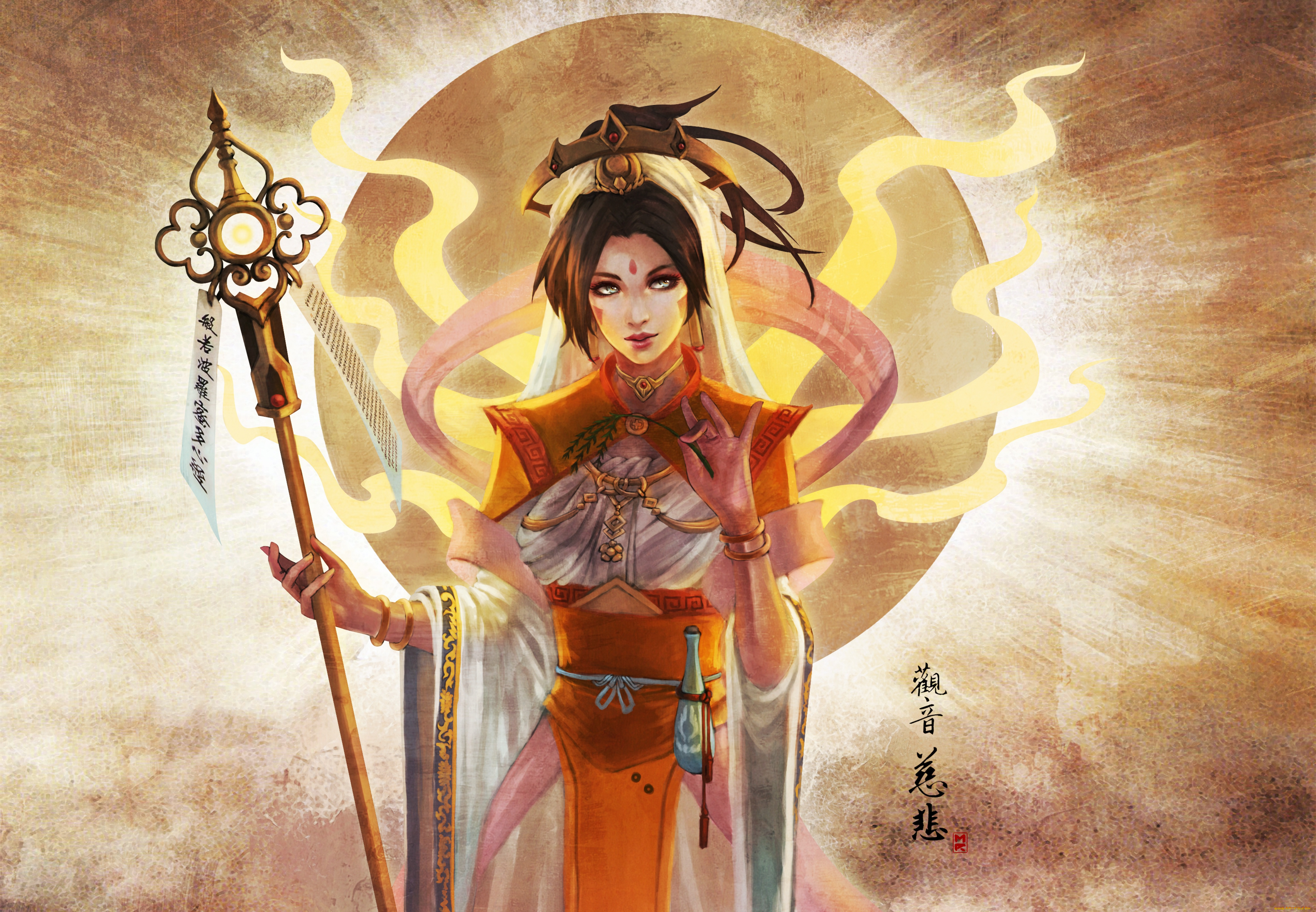 видео, игры, overwatch, доктор, платье, девушка, guanyin, angela, ziegler, богиня, fan, art, mercy