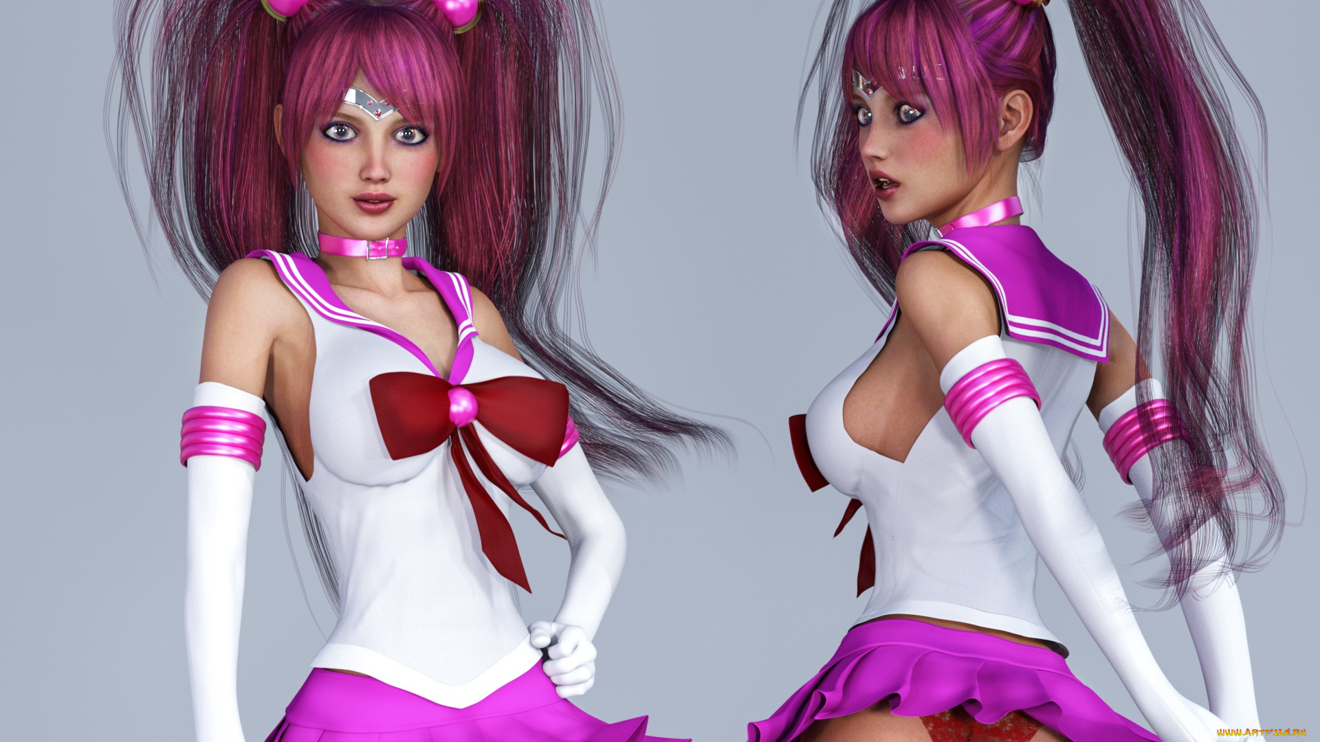 3д, графика, люди, , people, девушка, взгляд, фон