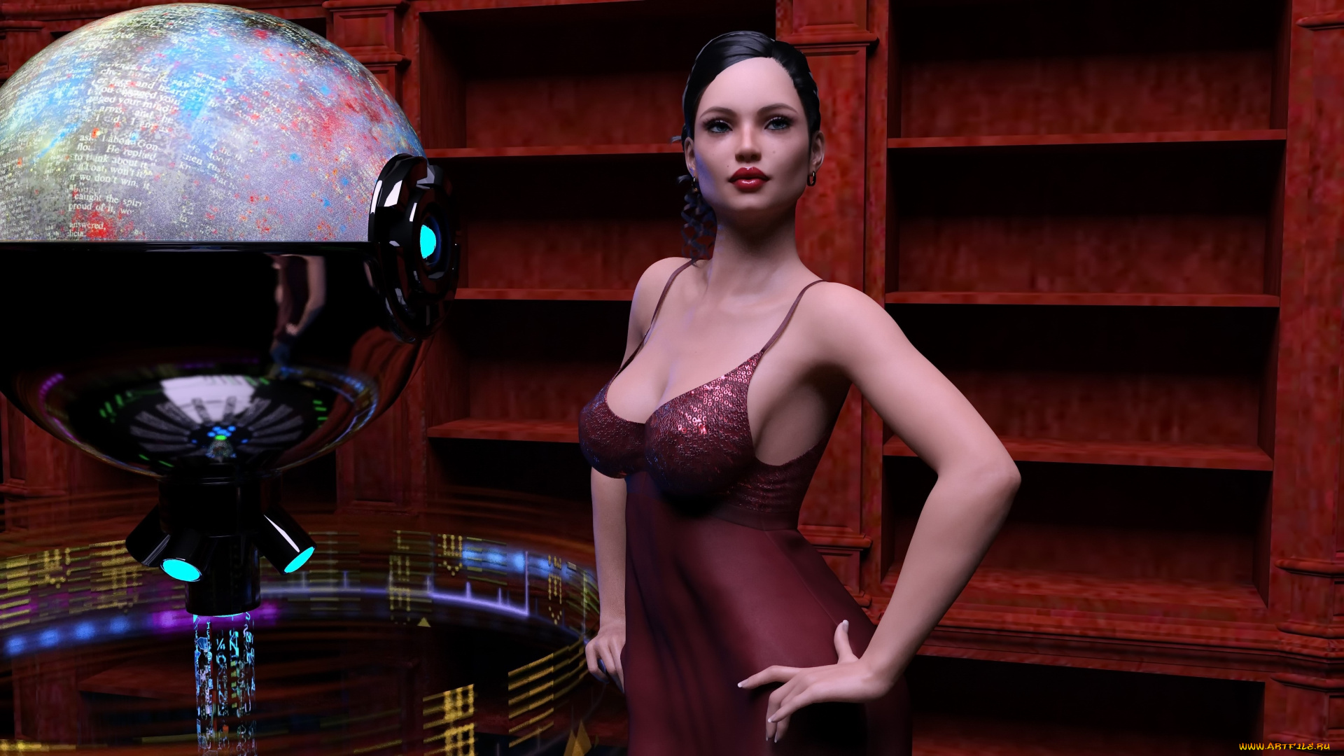 3д, графика, люди, , people, фон, взгляд, девушка