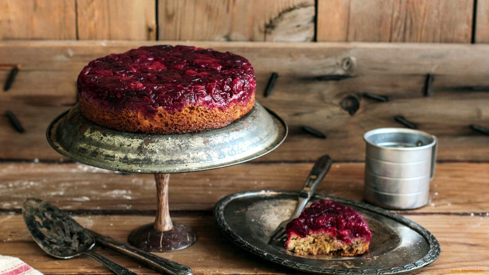 еда, пироги, ягодный, пирог