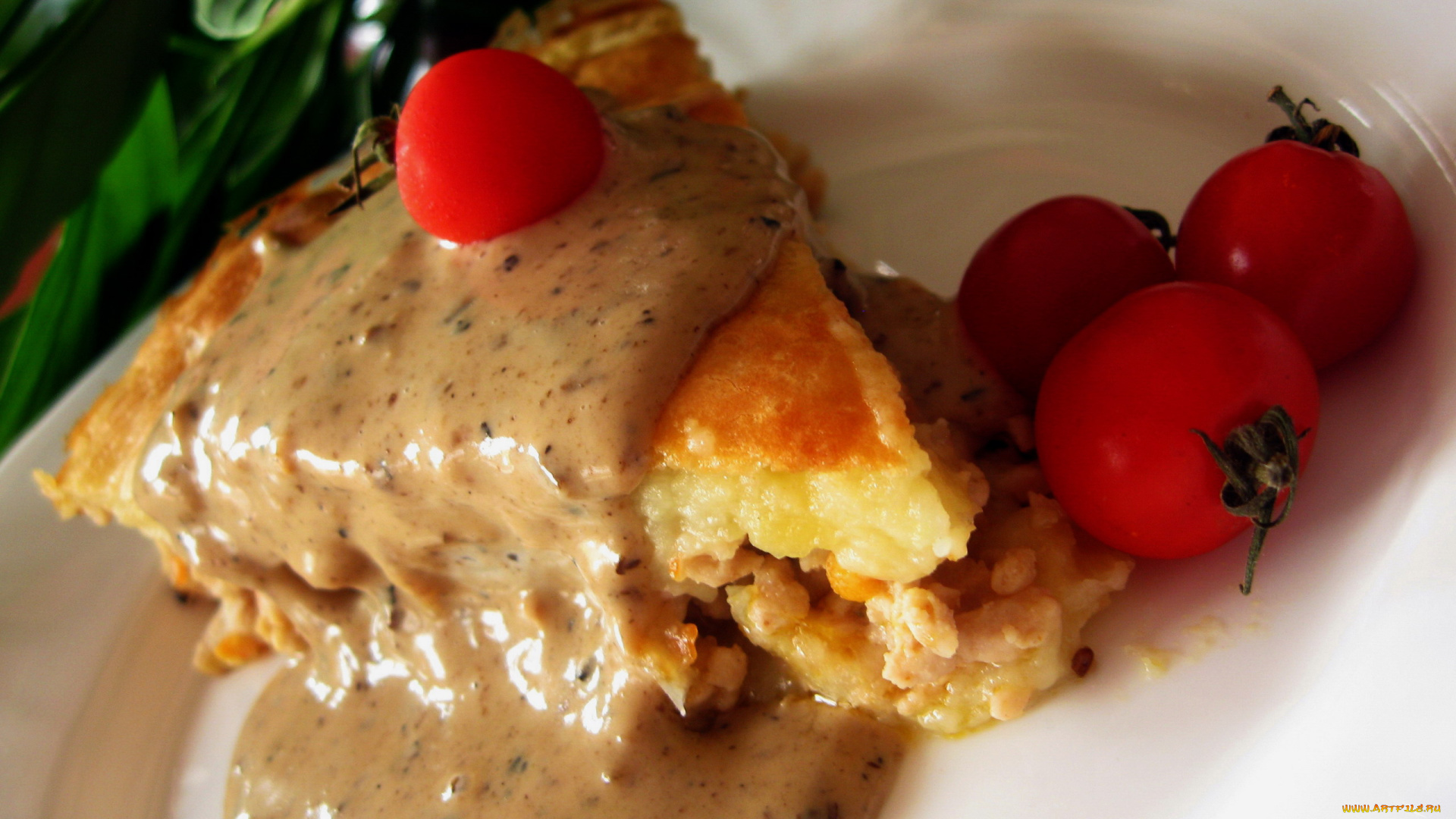 еда, вторые, блюда, помидоры, соус, террин, томаты