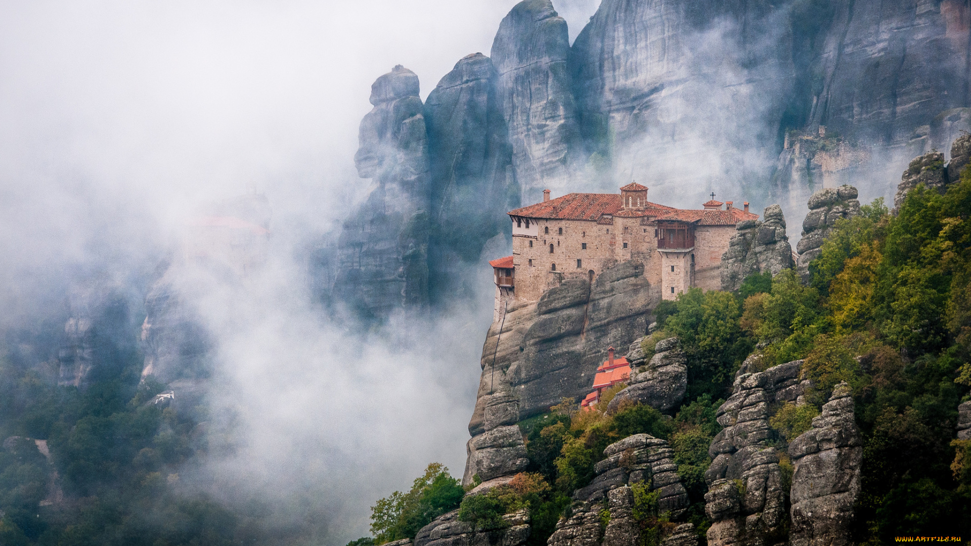 природа, горы, простор