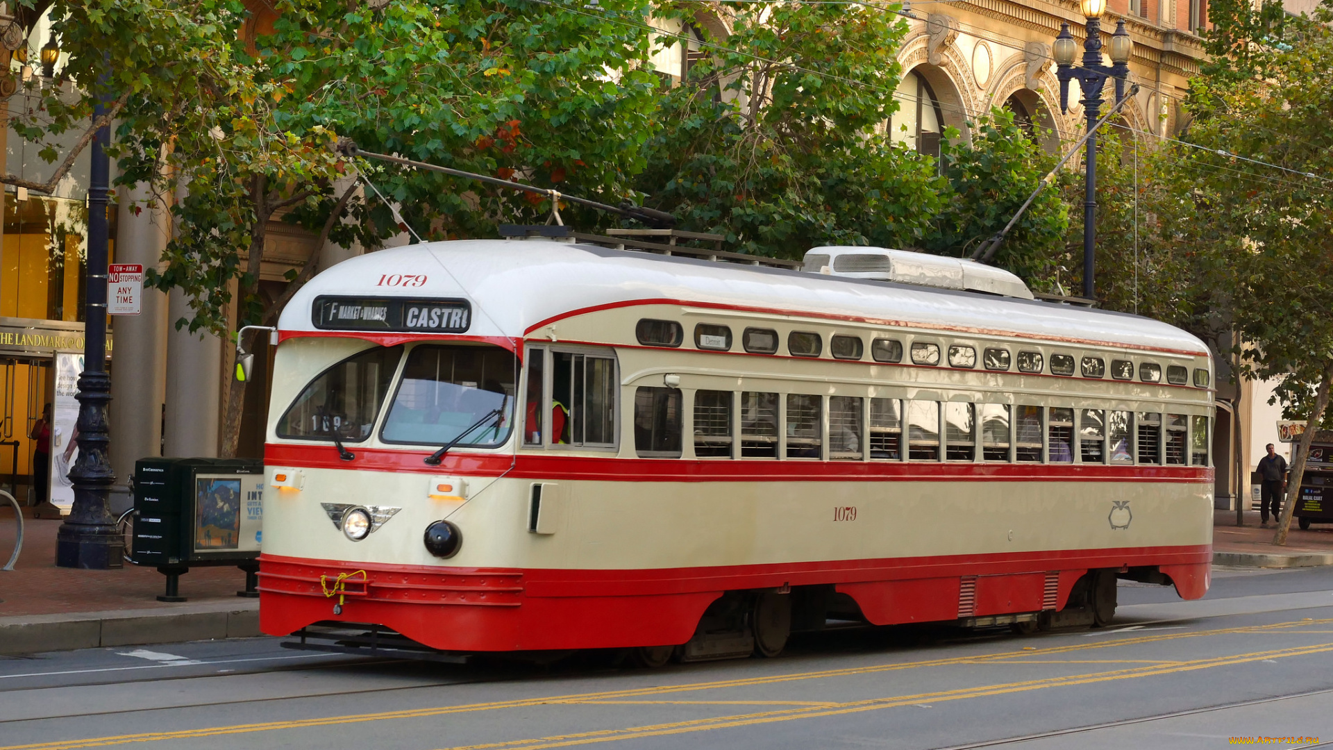 техника, трамваи, рельсы, трамвай