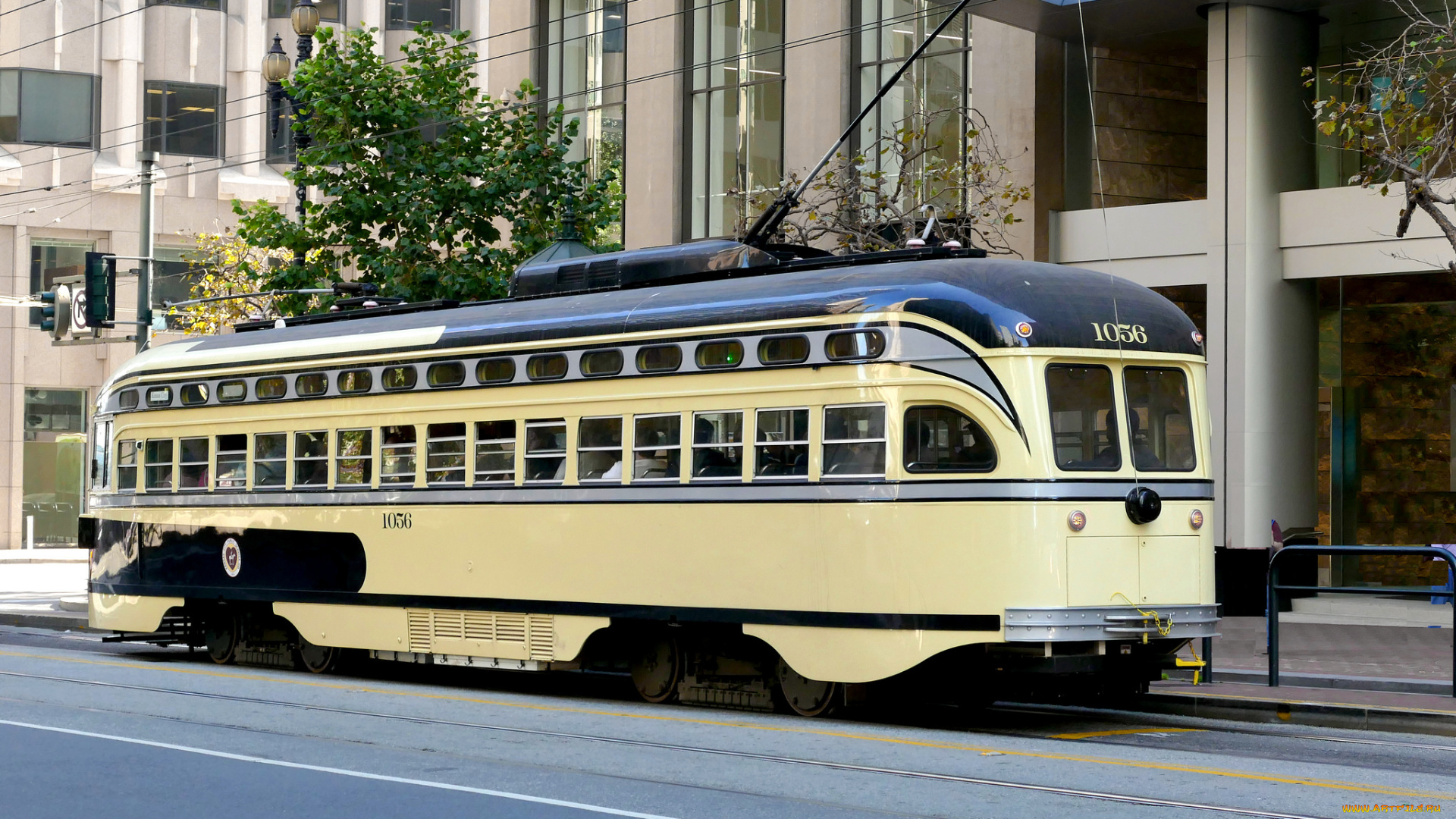 техника, трамваи, рельсы, трамвай