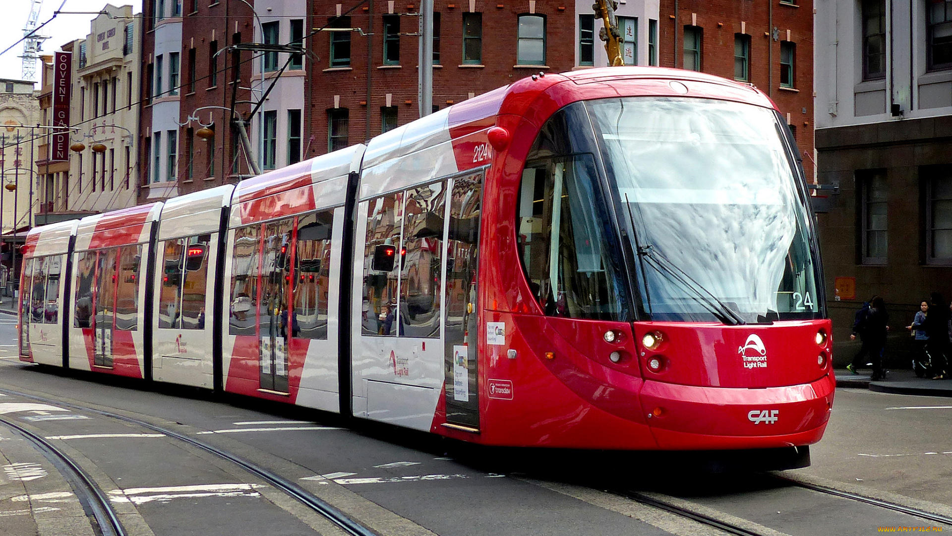 техника, трамваи, рельсы, трамвай