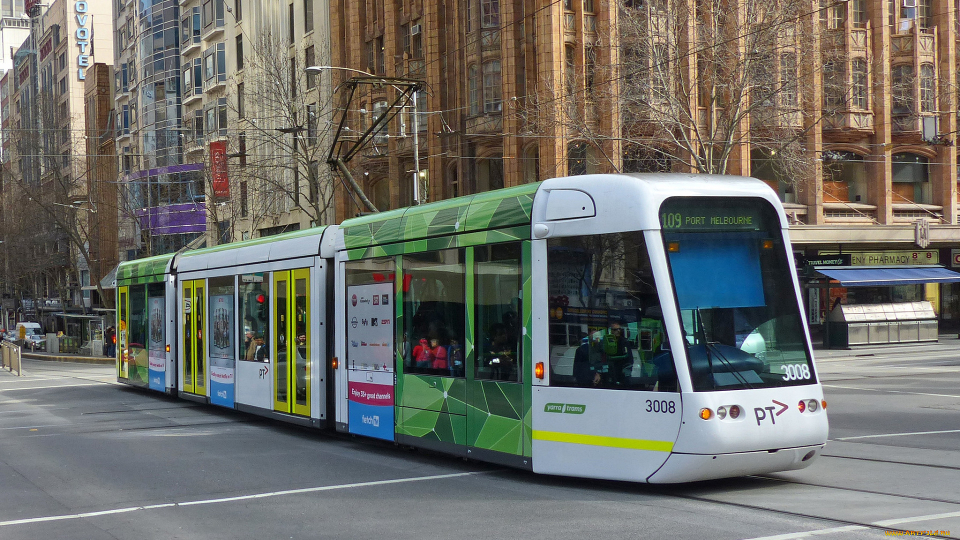 техника, трамваи, рельсы, трамвай