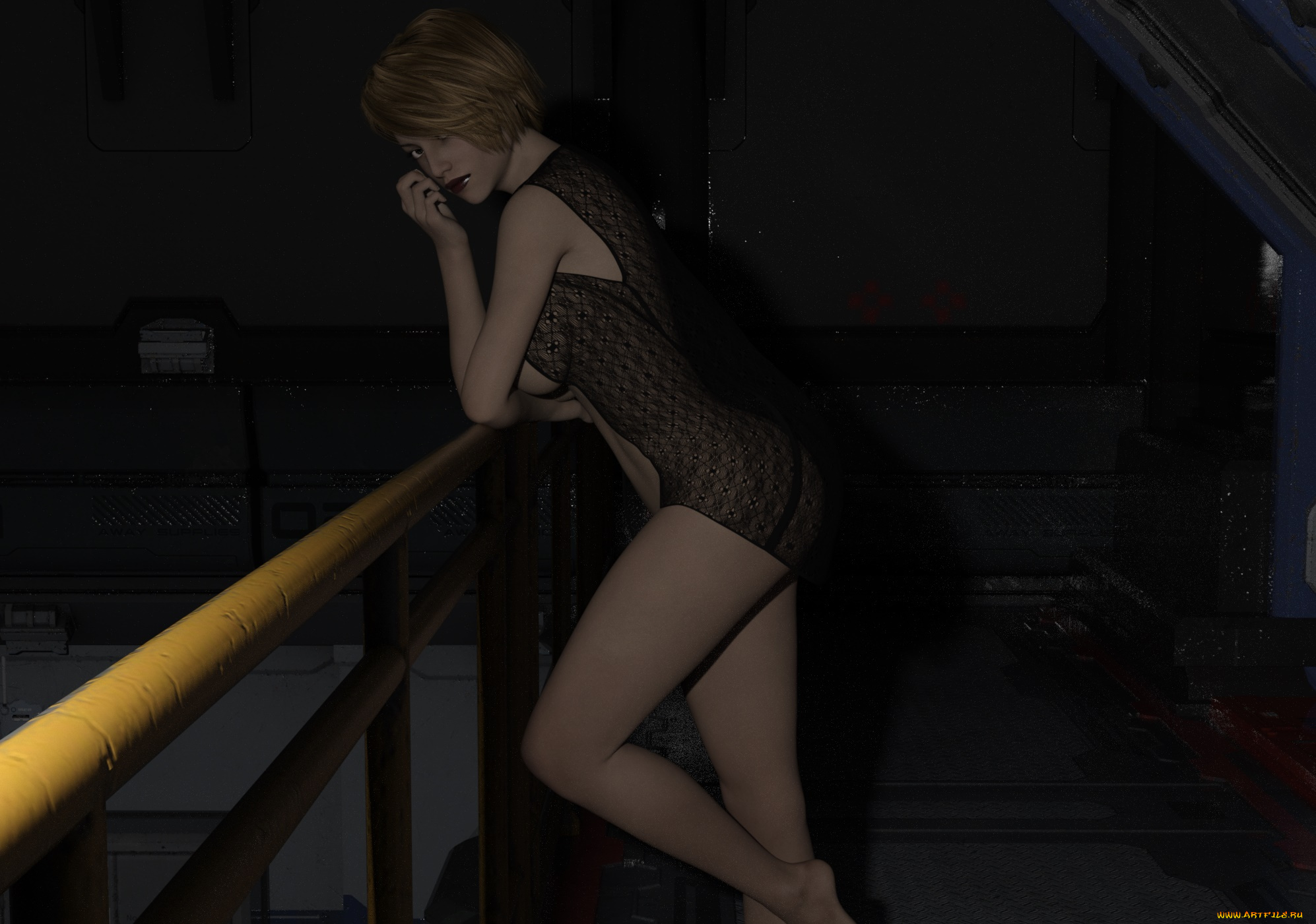 3д, графика, люди, , people, девушка, взгляд, фон