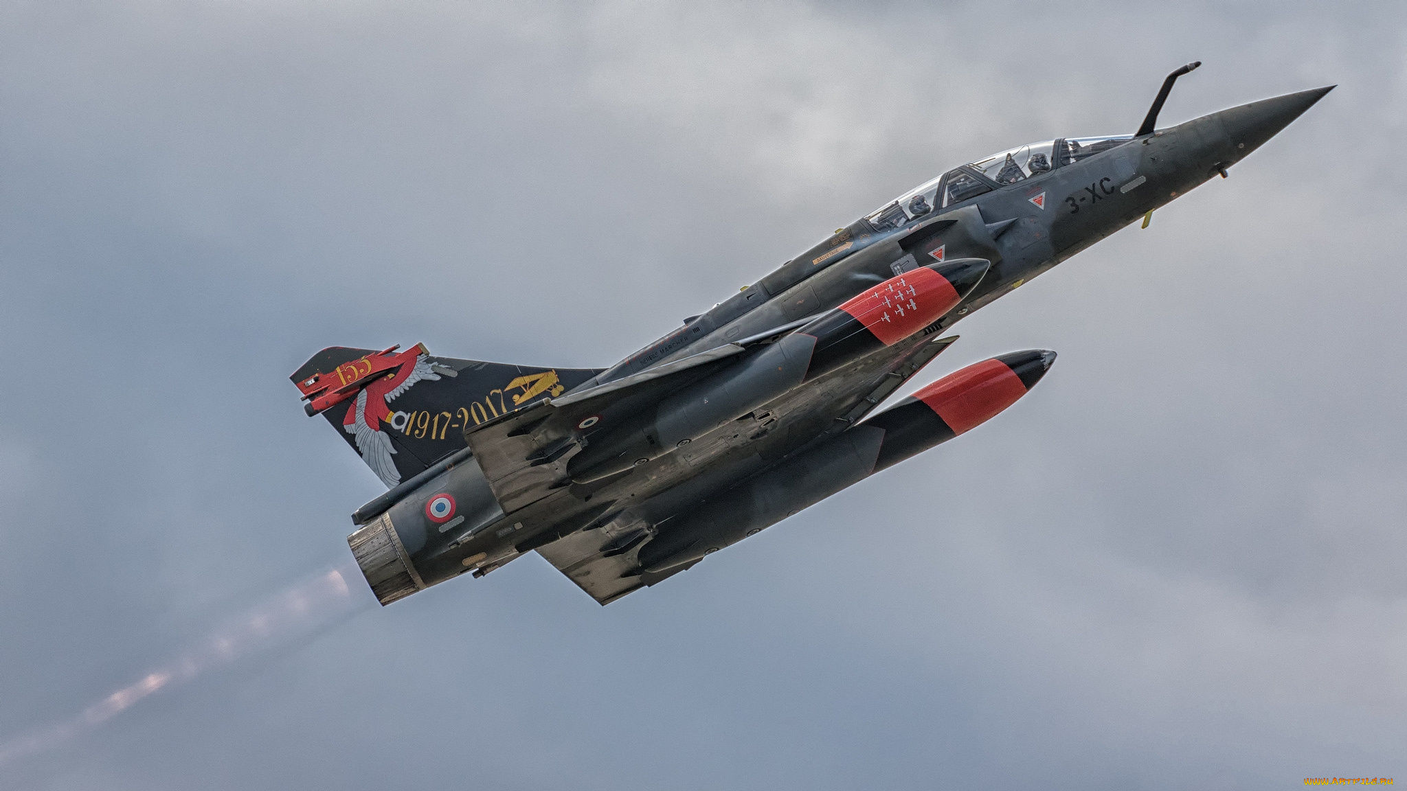 dassault, mirage, 2000d, авиация, боевые, самолёты, ввс