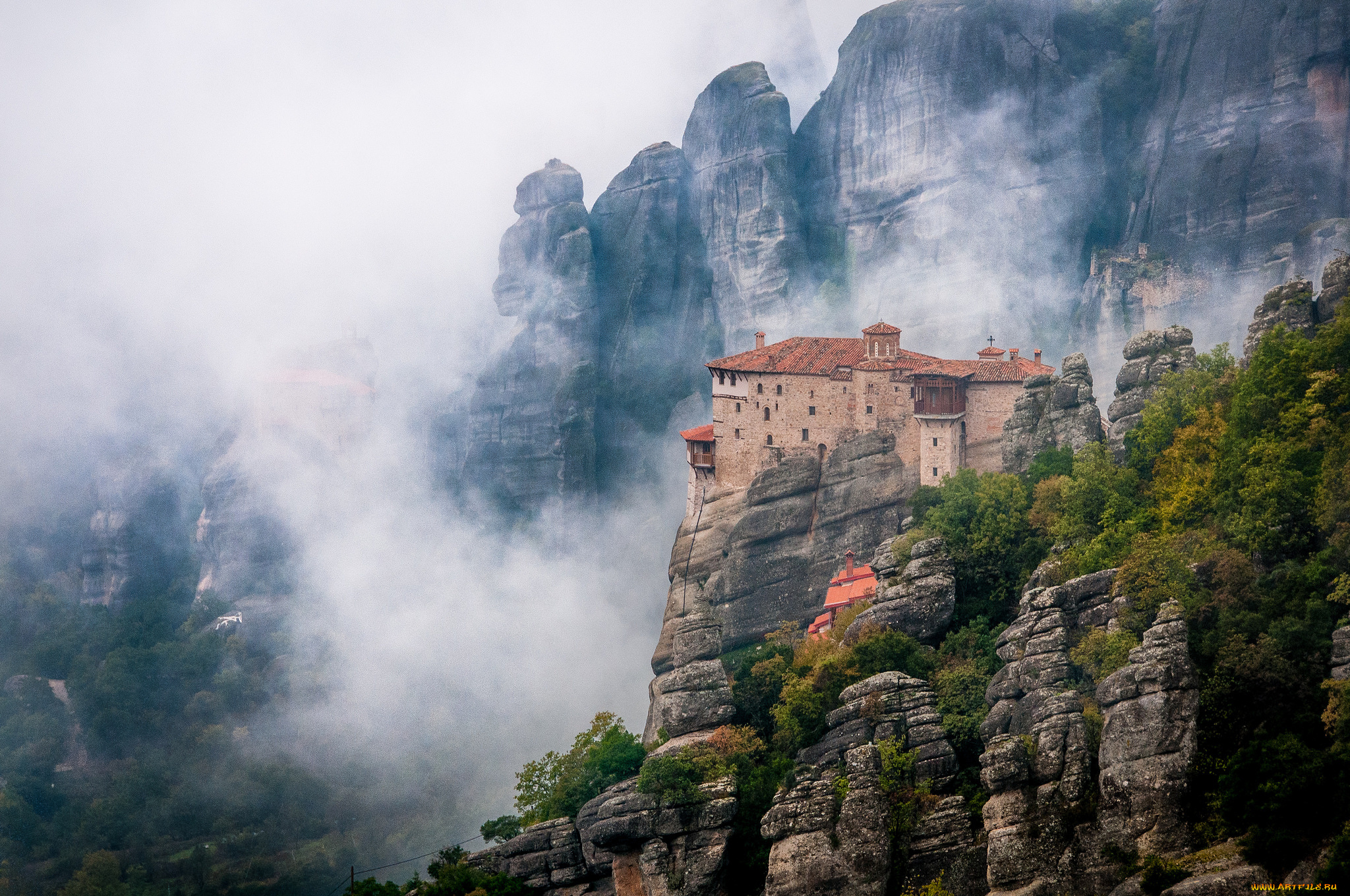 природа, горы, простор