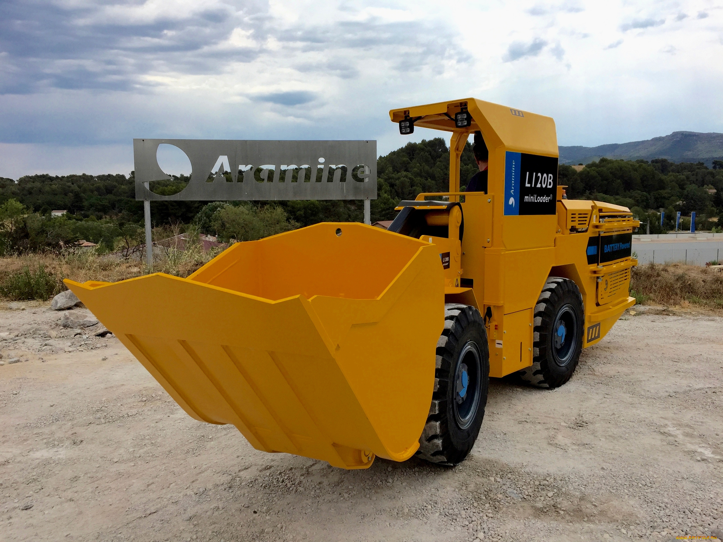 техника, фронтальные, погрузчики, aramine