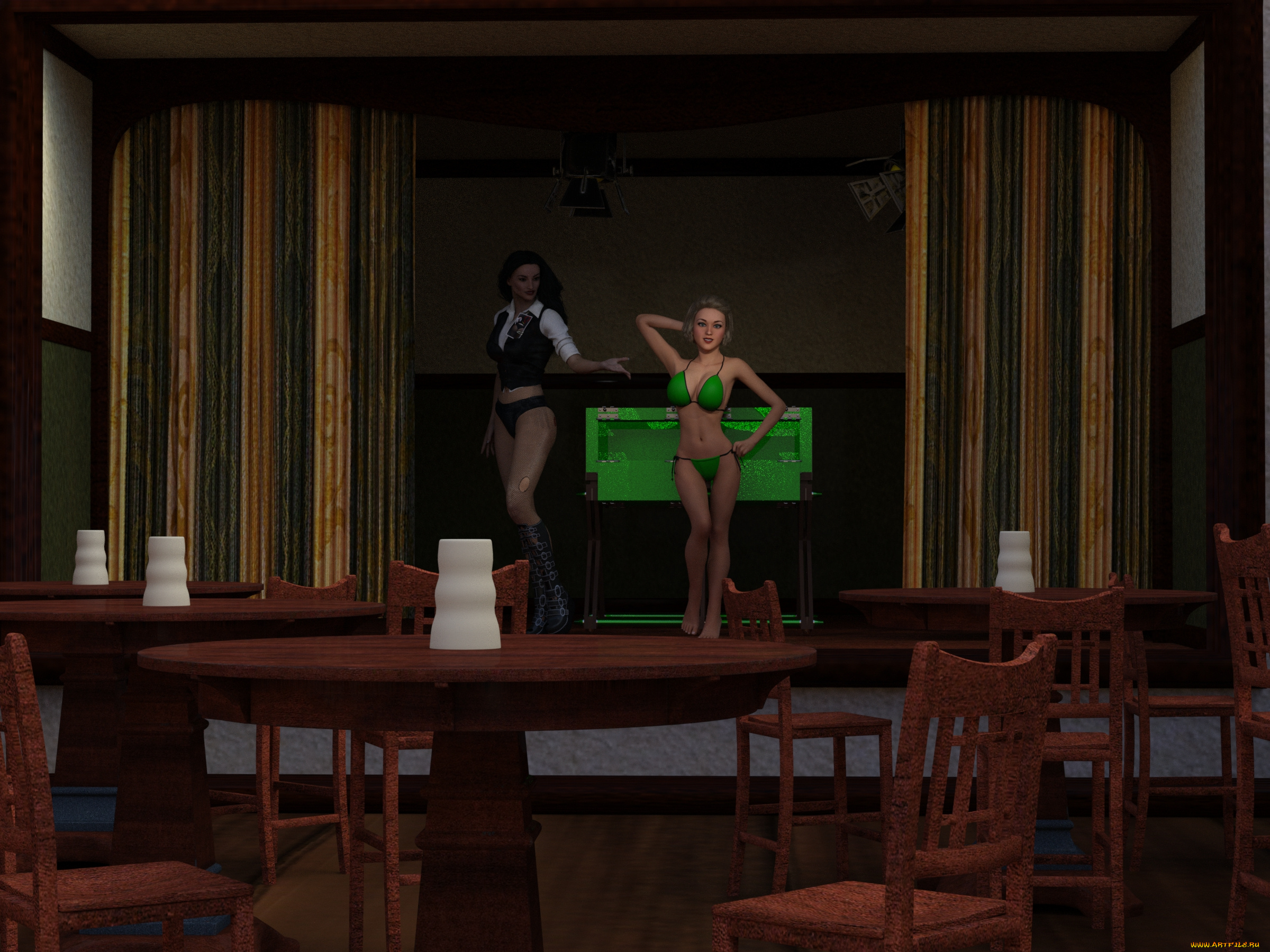 3д, графика, люди, , people, девушка, взгляд, фон