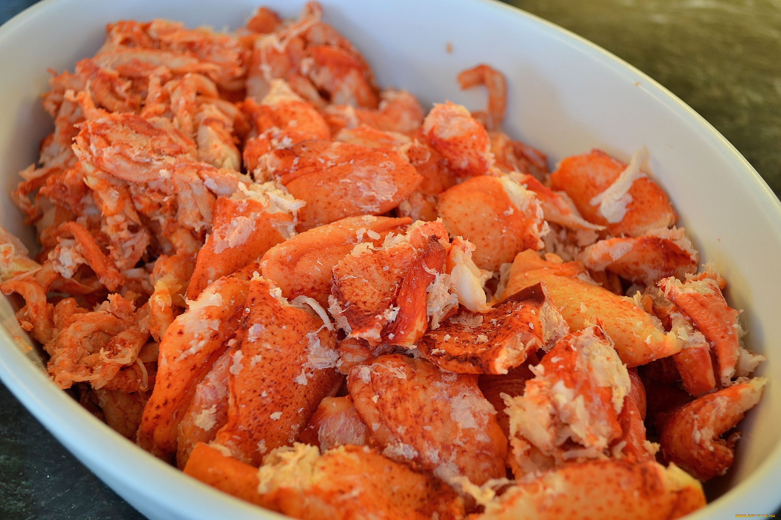 еда, рыбные, блюда, , с, морепродуктами, лобстер