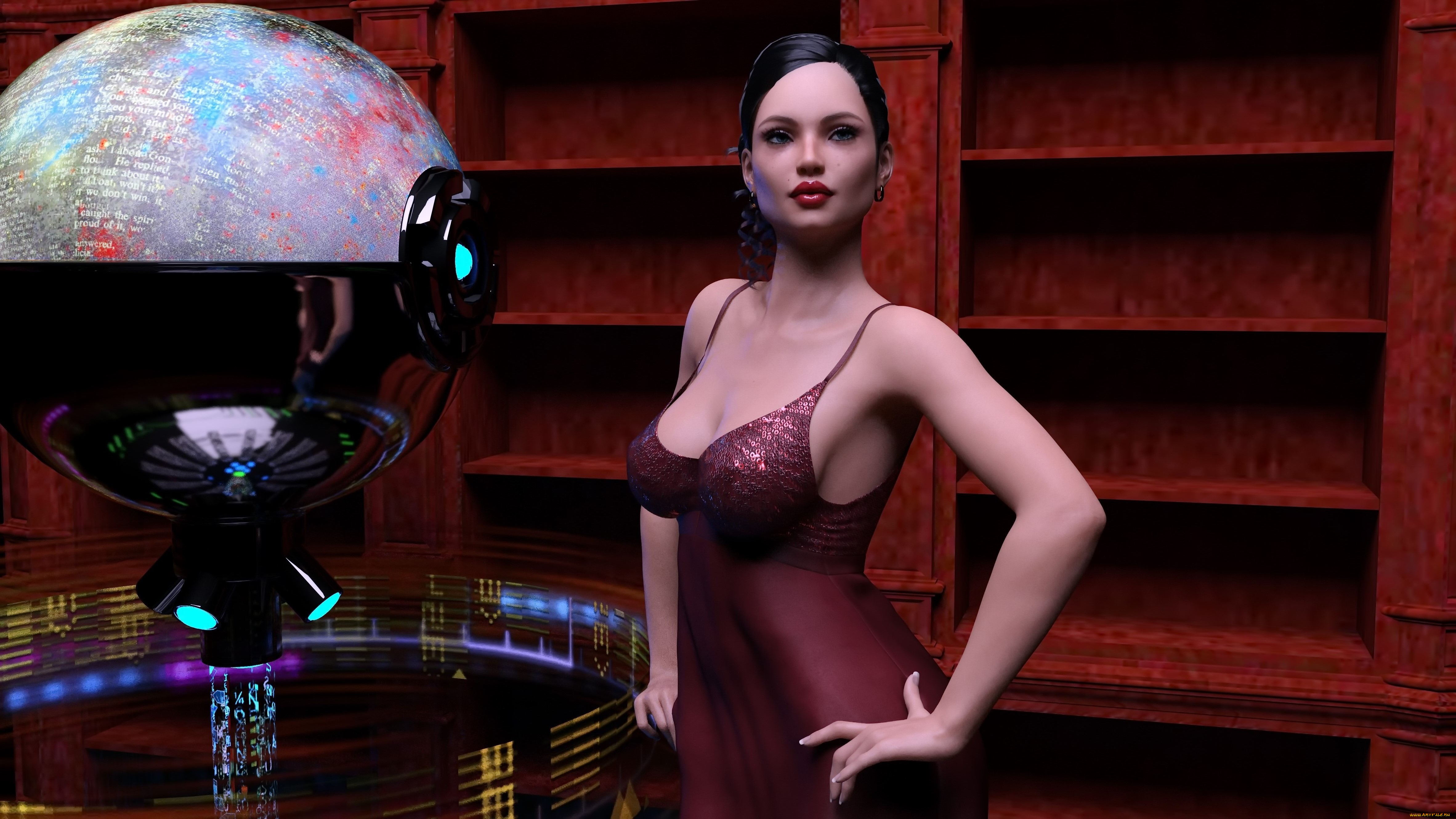 3д, графика, люди, , people, фон, взгляд, девушка