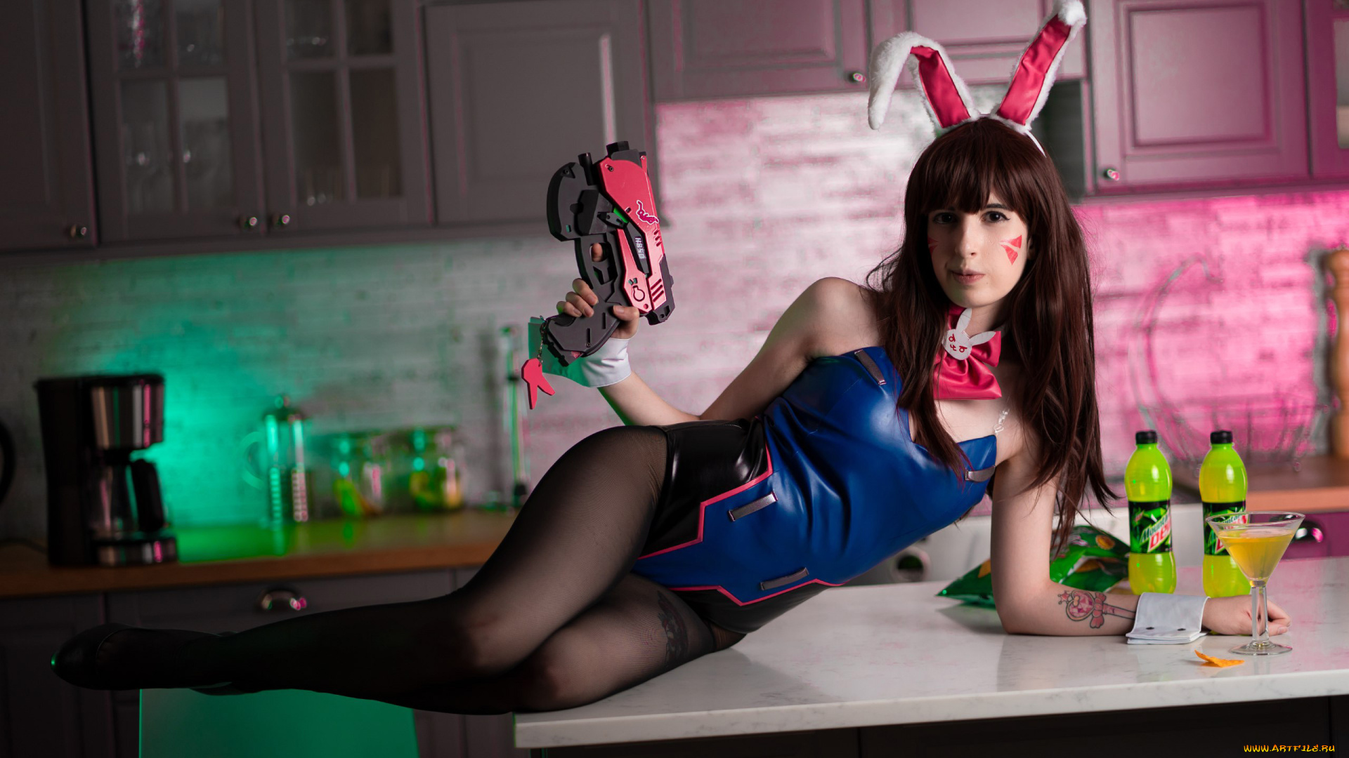 девушки, -, креатив, , косплей, косплей, cosplay