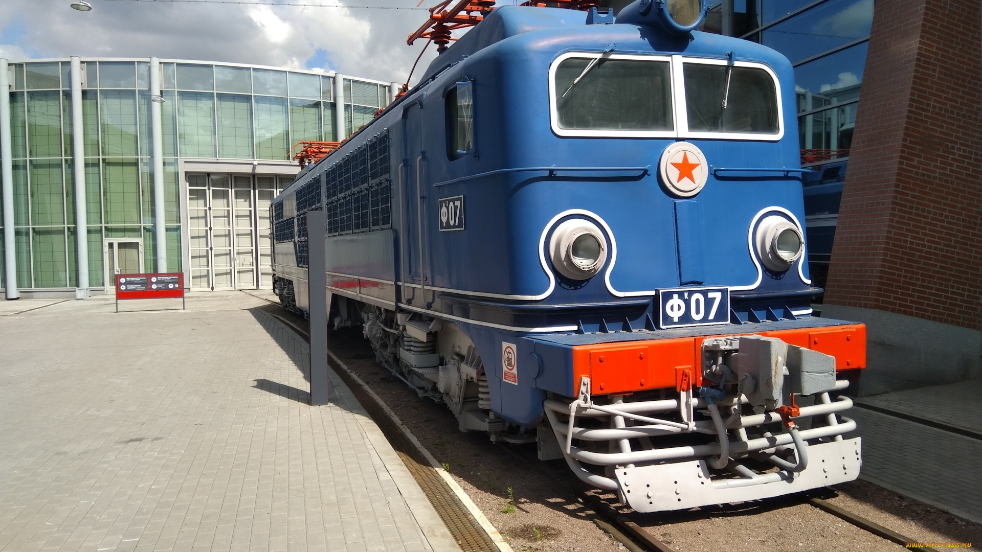 электровоз, техника, локомотивы, ф, 07, локомотив, музей